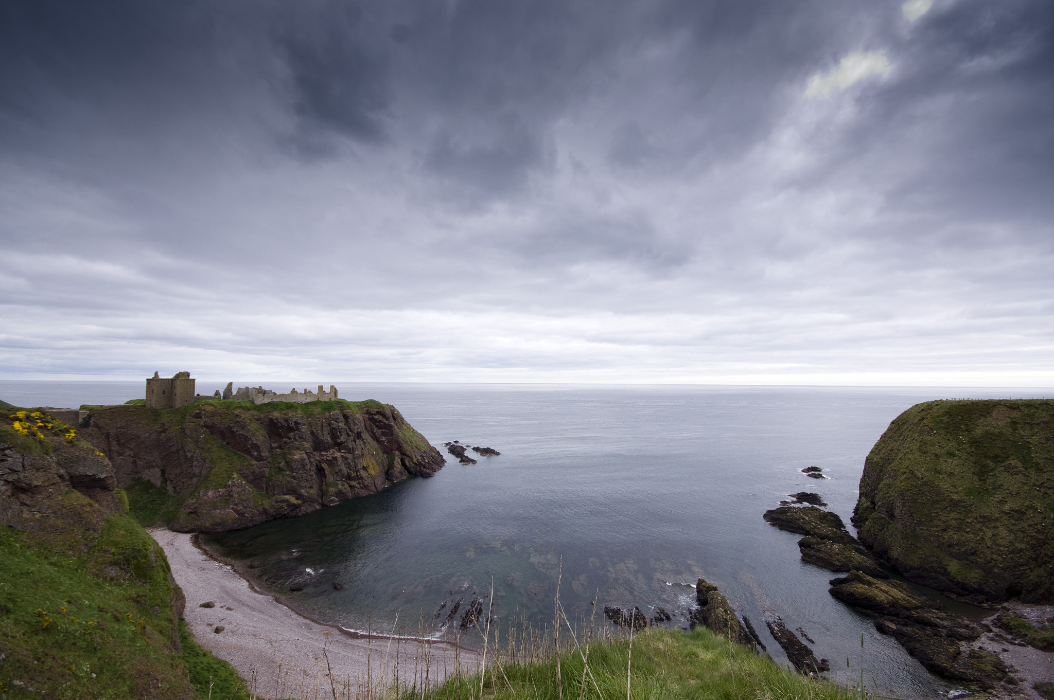 Sigma AF 10-20mm F4-5.6 EX DC sample photo. Dunnottar castle photography