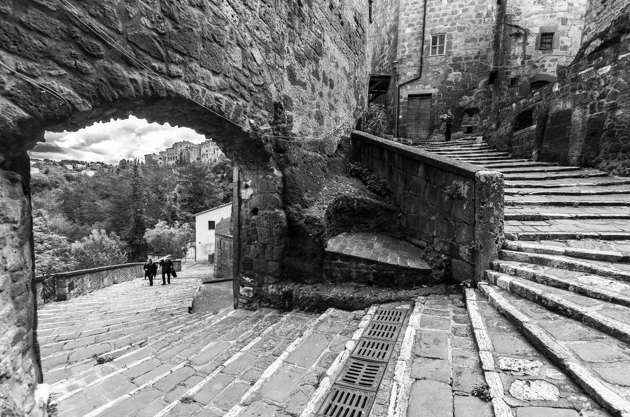 Pentax K-5 IIs sample photo. Ingresso a pitigliano photography
