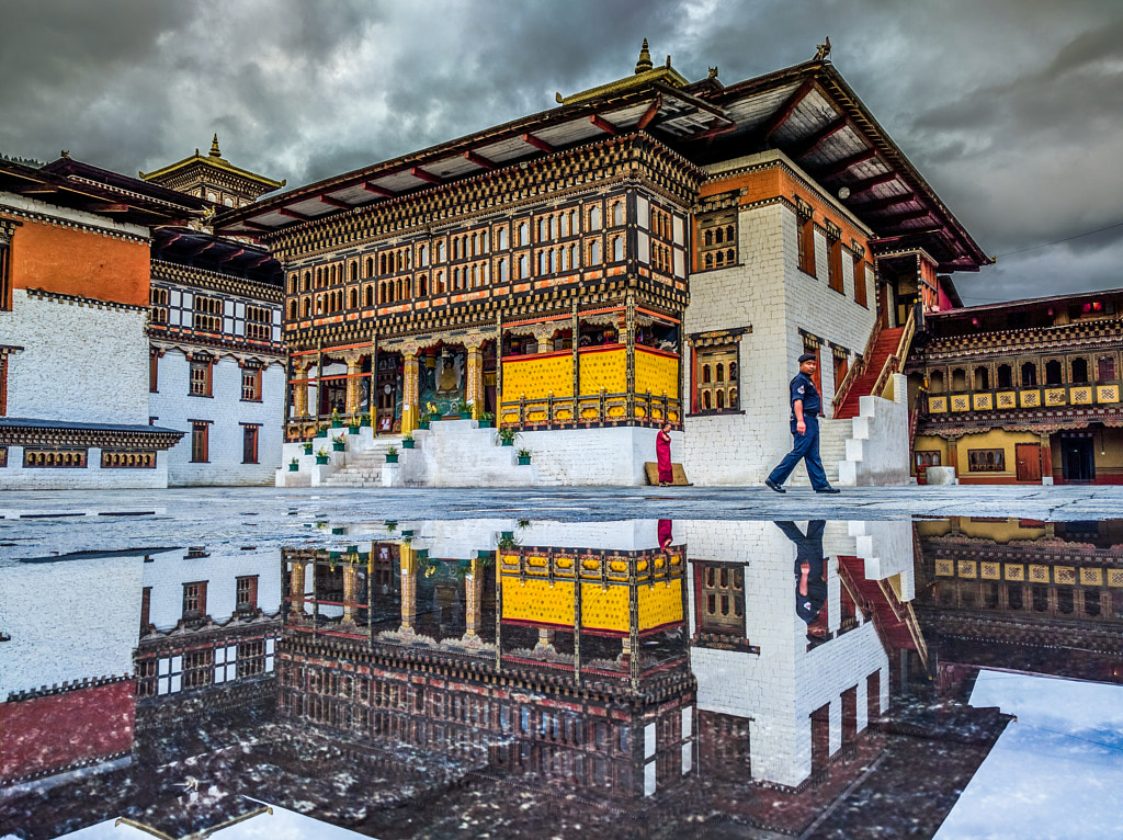Tashichho Dzong by Kirankumar Natekar on 500px.com