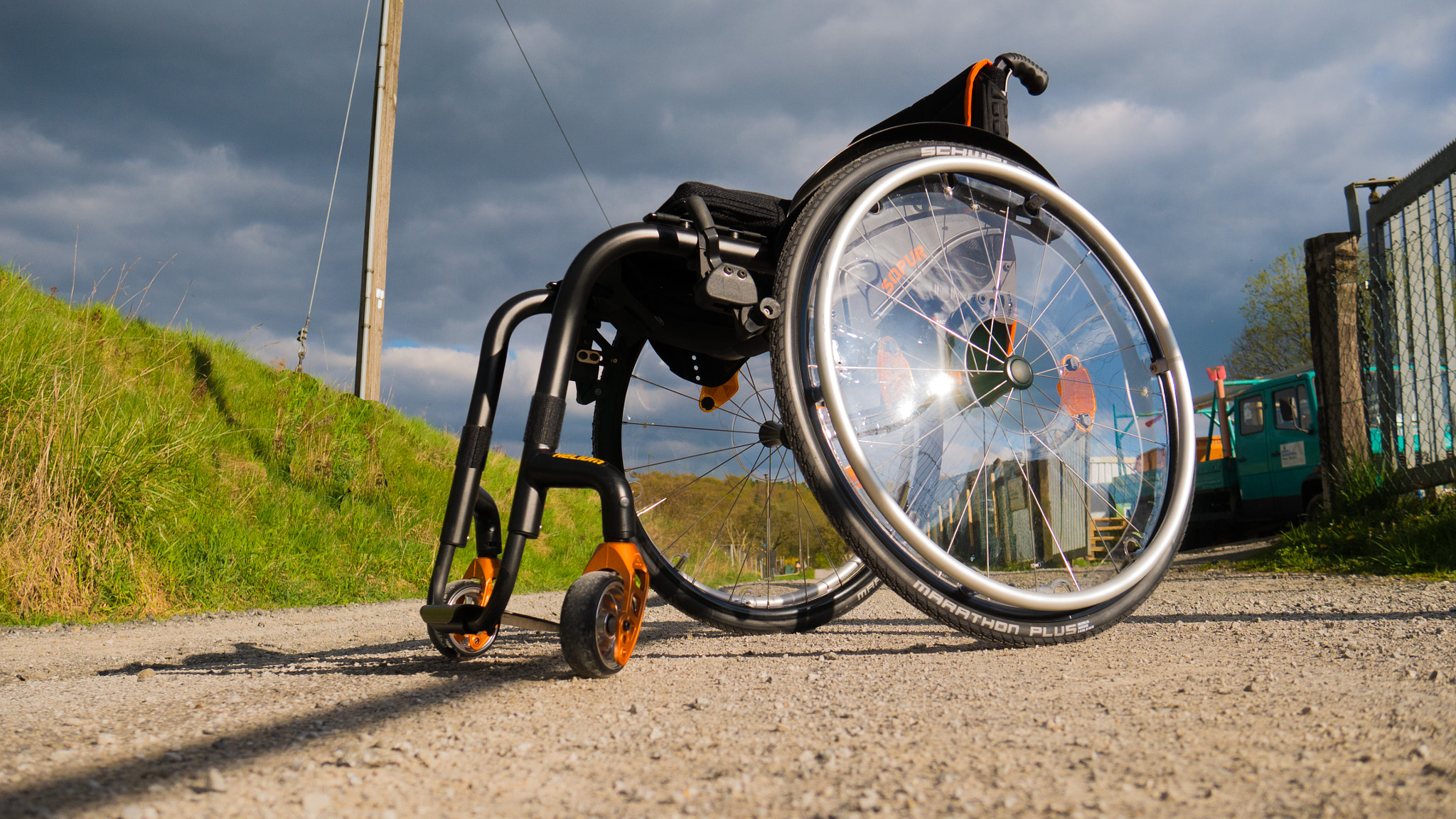 Panasonic DMC-G70 sample photo. Wheelchair photography