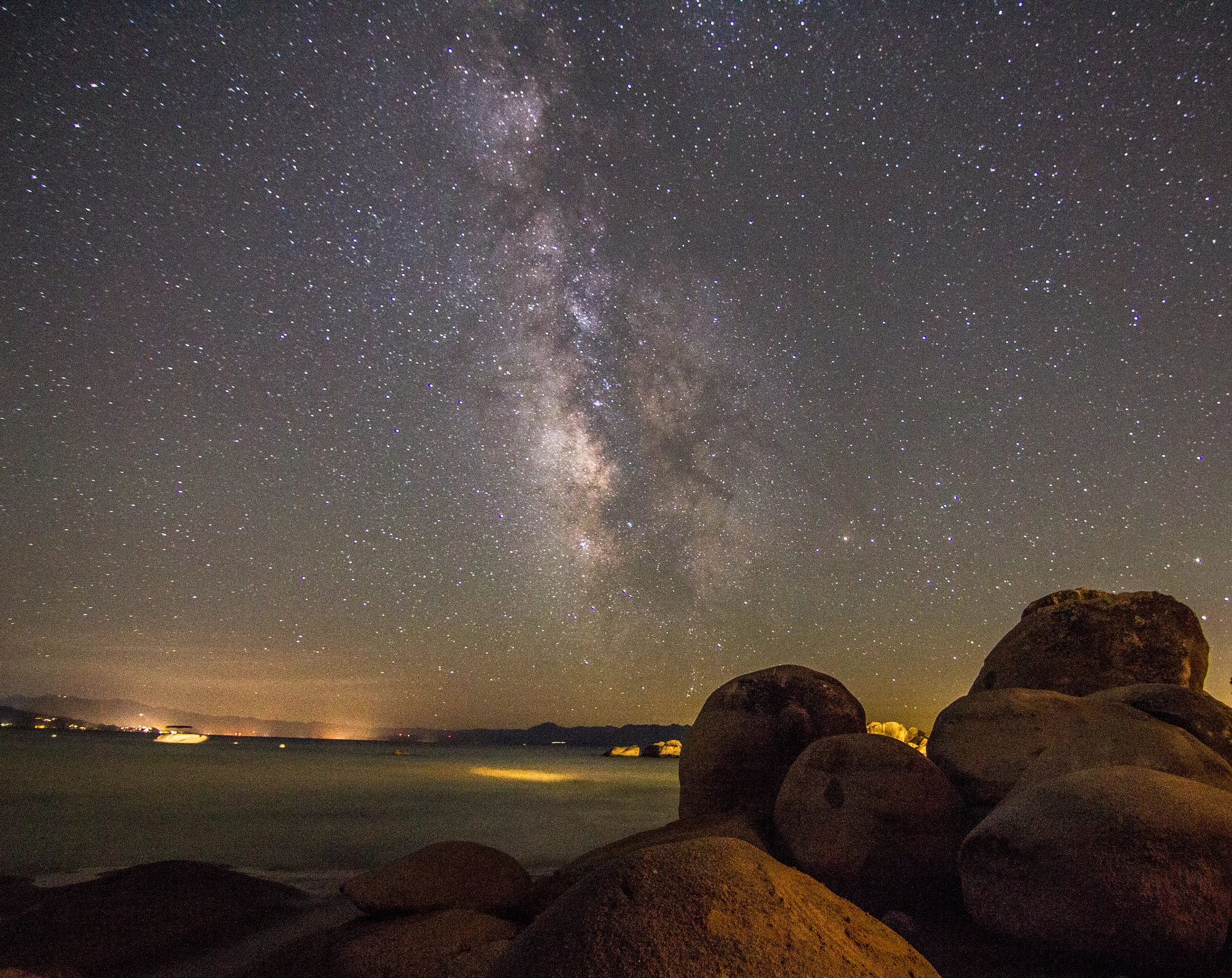 Canon EOS 550D (EOS Rebel T2i / EOS Kiss X4) sample photo. Milky way over tahoe ii photography