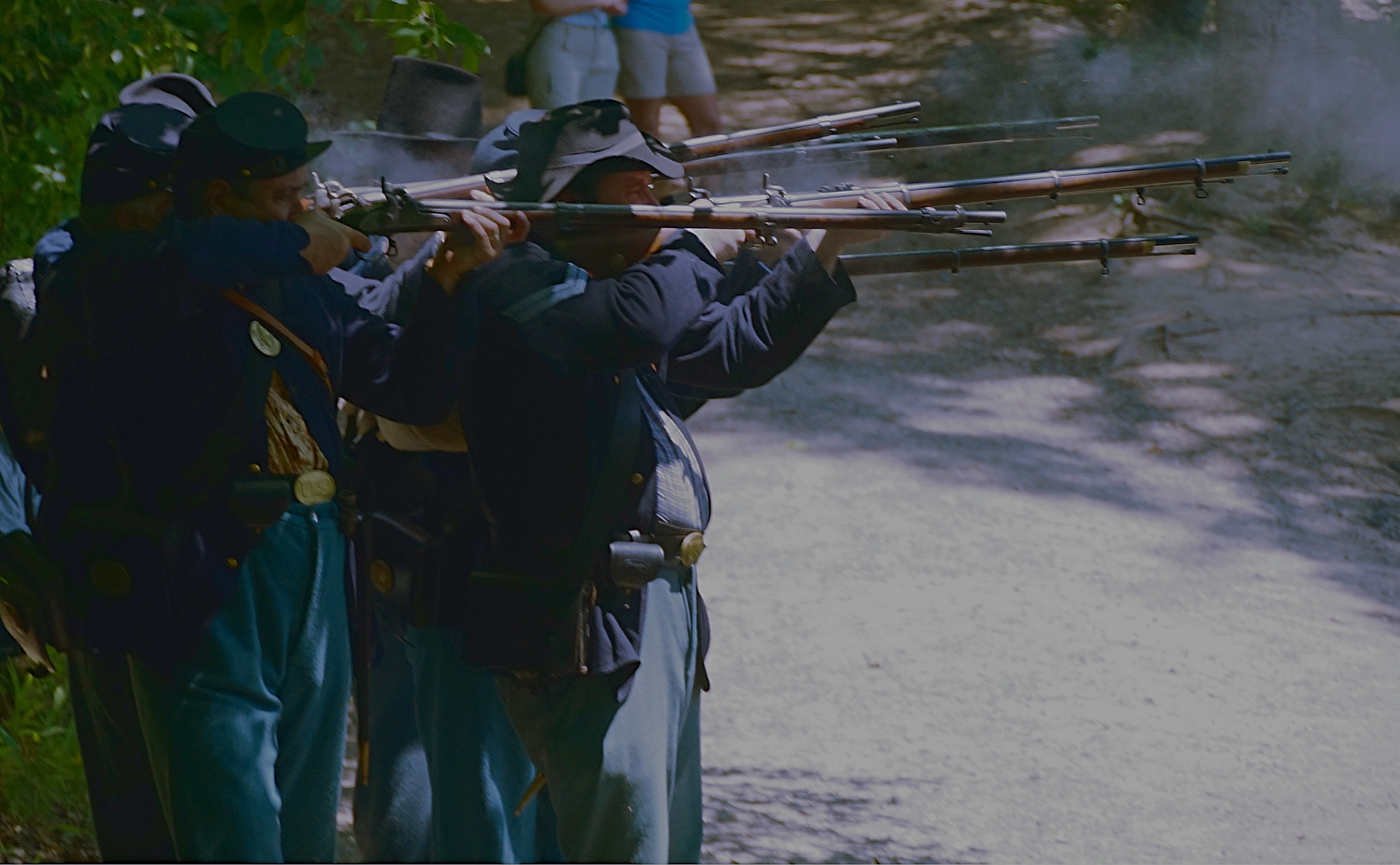 Sony a99 II + Sony DT 18-250mm F3.5-6.3 sample photo. Civil war reenactment at sweetwater park georgia photography