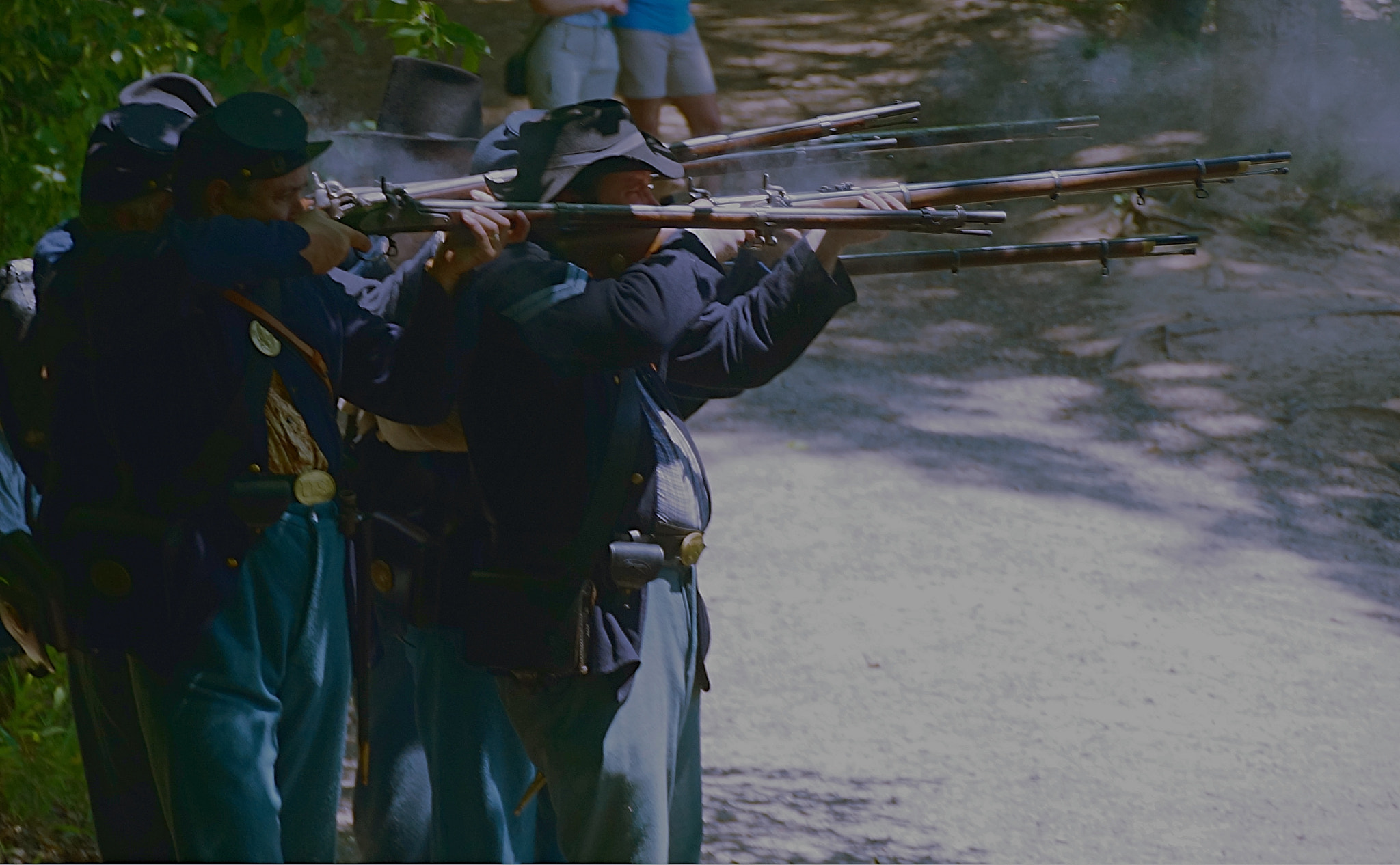 Sony DT 18-250mm F3.5-6.3 sample photo. Civil war reenactment at sweetwater park georgia photography
