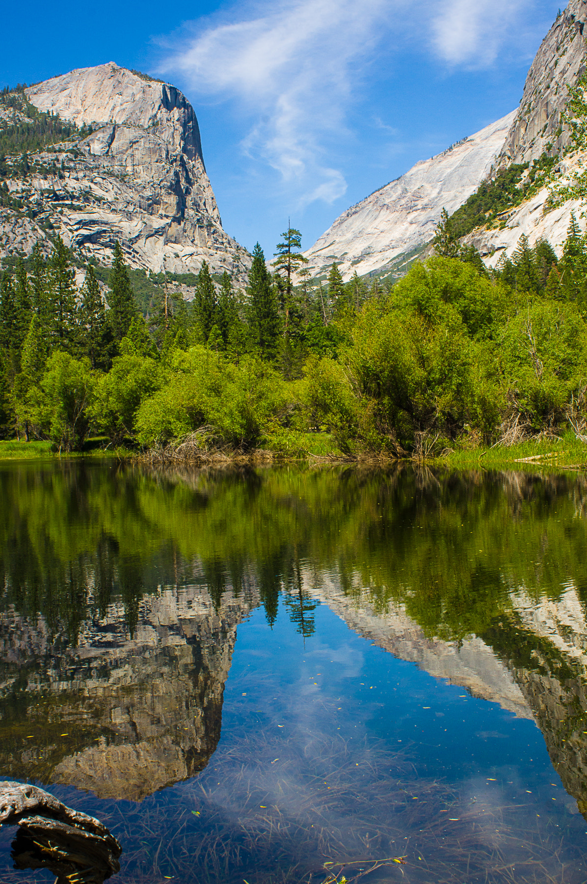 Sony SLT-A57 + Sony 28mm F2.8 sample photo. Reflecting in yosemite photography