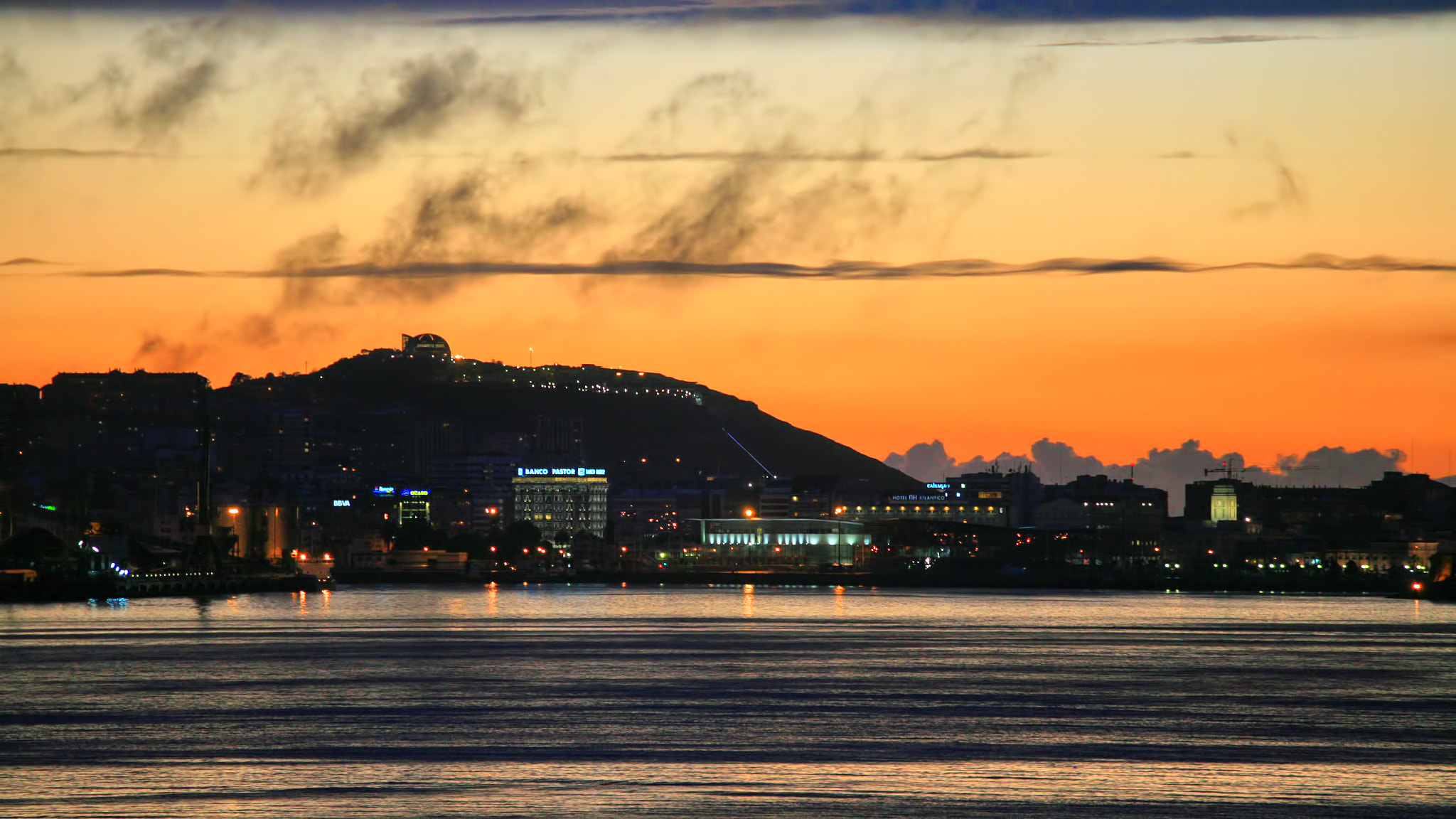 Canon EOS 5D sample photo. Clouds after sunset photography