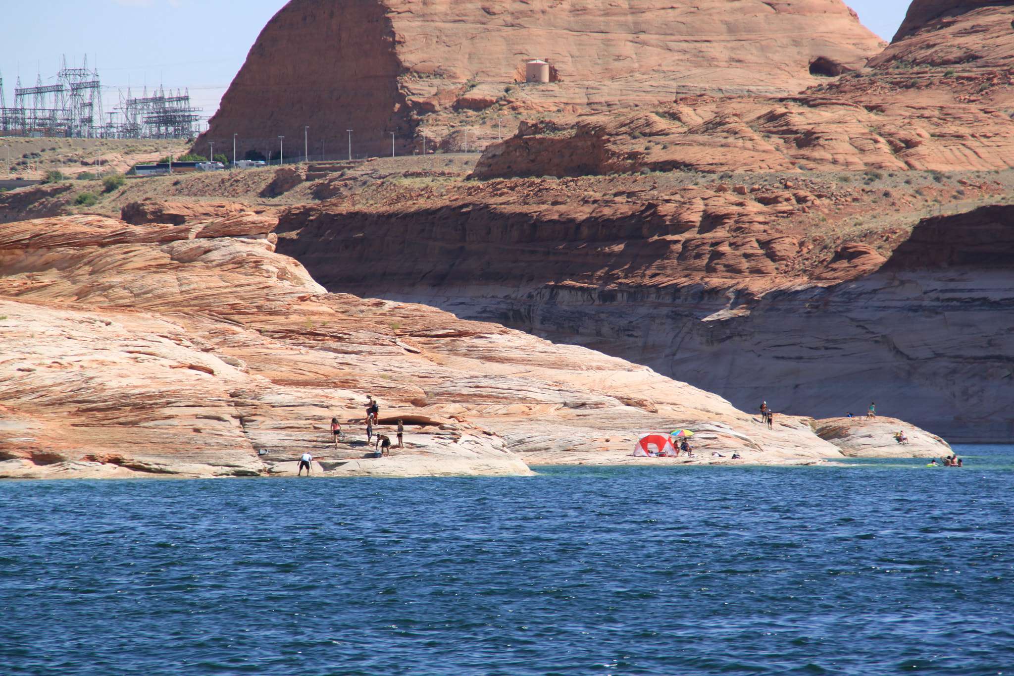 Canon EOS 500D (EOS Rebel T1i / EOS Kiss X3) + Tamron AF 18-200mm F3.5-6.3 XR Di II LD Aspherical (IF) Macro sample photo. Lake powell photography
