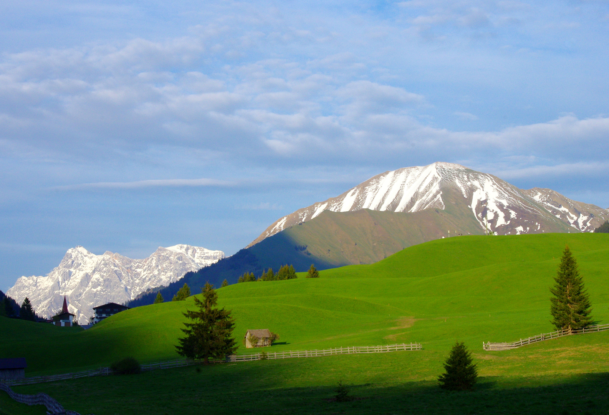 smc PENTAX-DA L 55-300mm F4-5.8 ED sample photo. View from berwang to wettersteinmassif with zugspitze photography