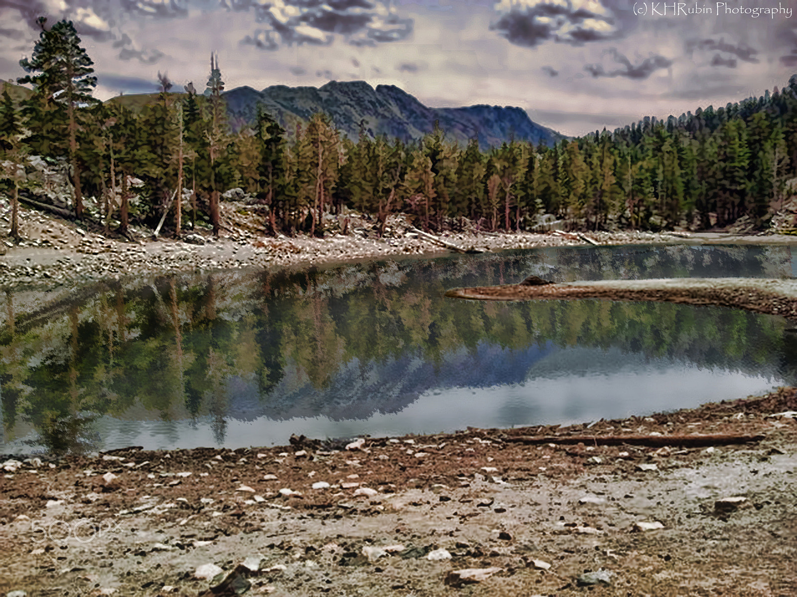 Samsung Galaxy S sample photo. Sierran lake photography
