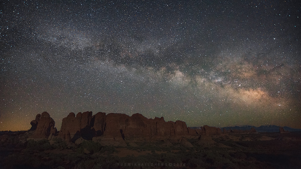 Sony a7R + Canon EF 16-35mm F2.8L II USM sample photo. Retouch for milky way over stone troops photography