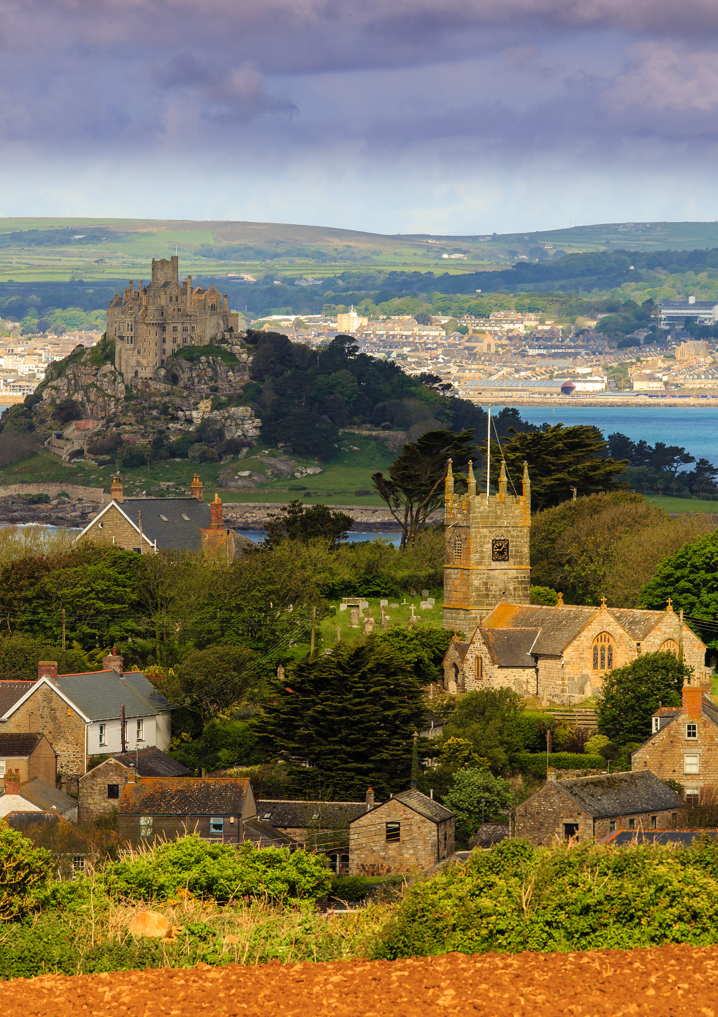 Canon EF 300mm F2.8L IS USM sample photo. St michaels mount cornwall photography