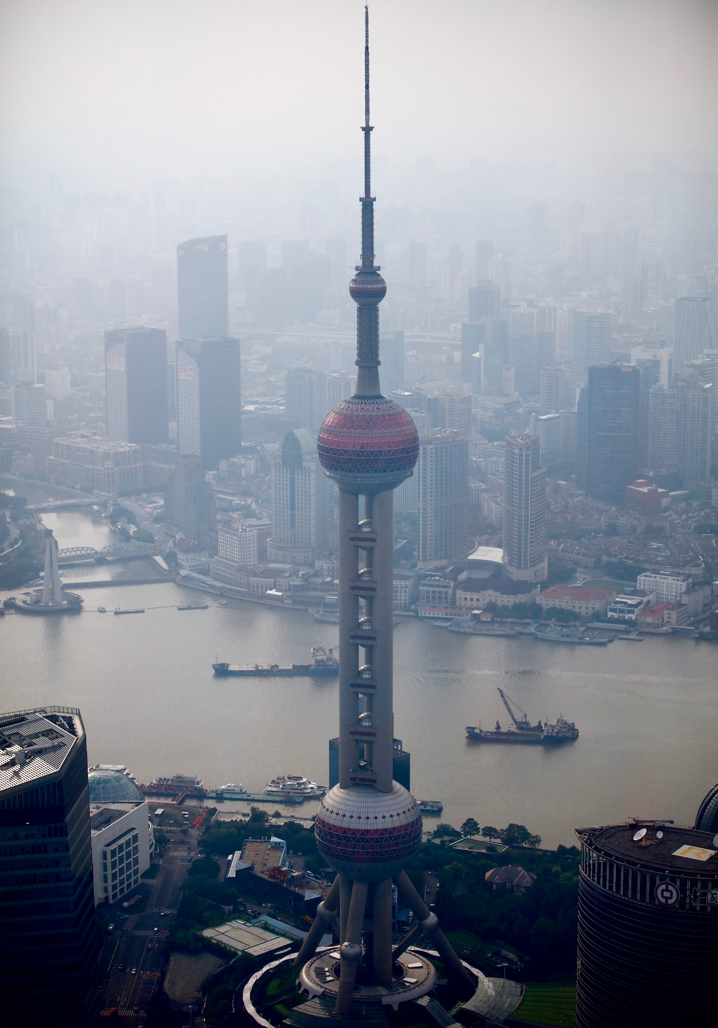 Sigma A 24-105 mm f/4 DG OS HSM sample photo. Oriental pearl tower.jpg photography