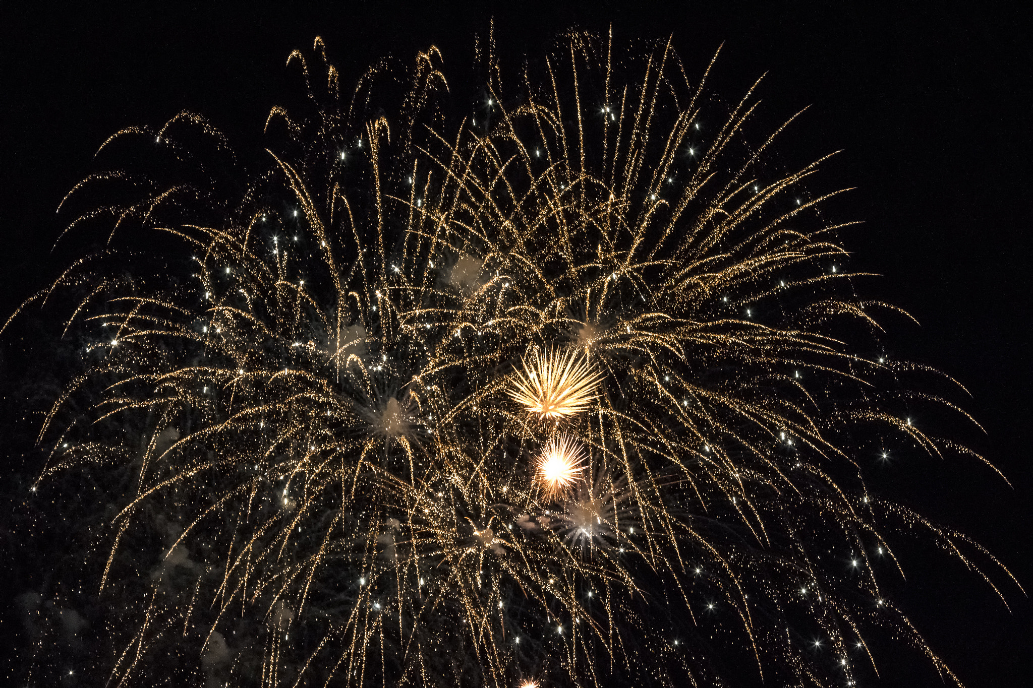 Canon EF 100-400mm F4.5-5.6L IS USM sample photo. Fireworks photography