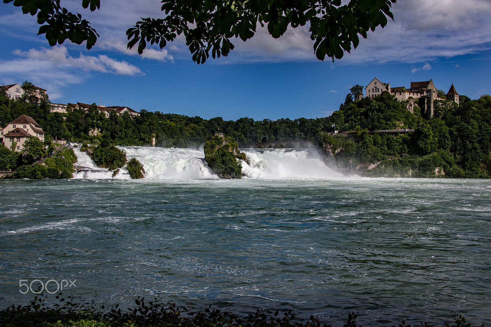 Canon EOS-1D X + Canon EF 28-300mm F3.5-5.6L IS USM sample photo. Rheinfall switzerland photography