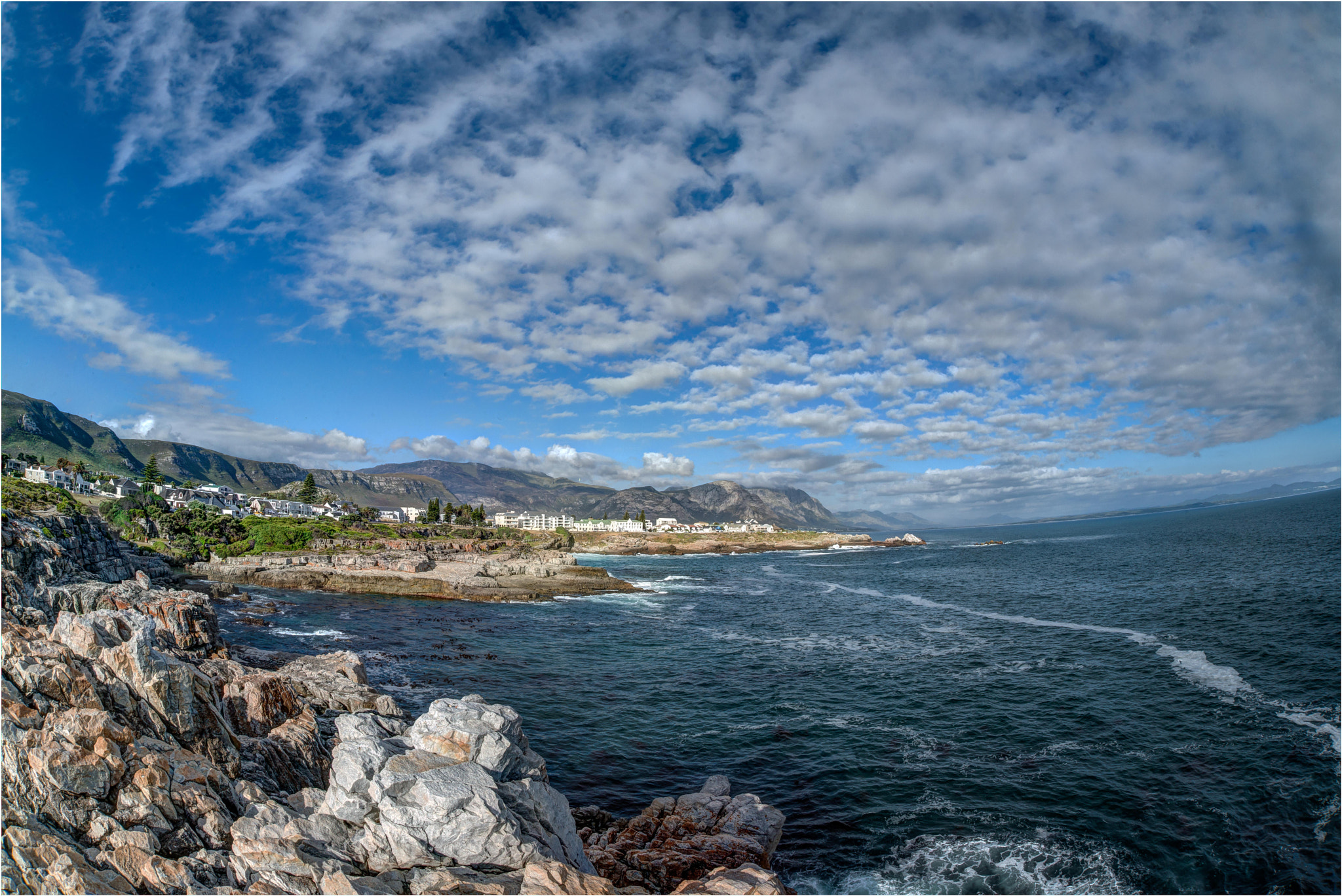 Nikon D800E + Sigma 15mm F2.8 EX DG Diagonal Fisheye sample photo. Clouds and sea ii photography