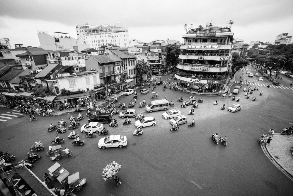 Nikon D600 + Nikon AF Nikkor 14mm F2.8D ED sample photo. Hanoi photography