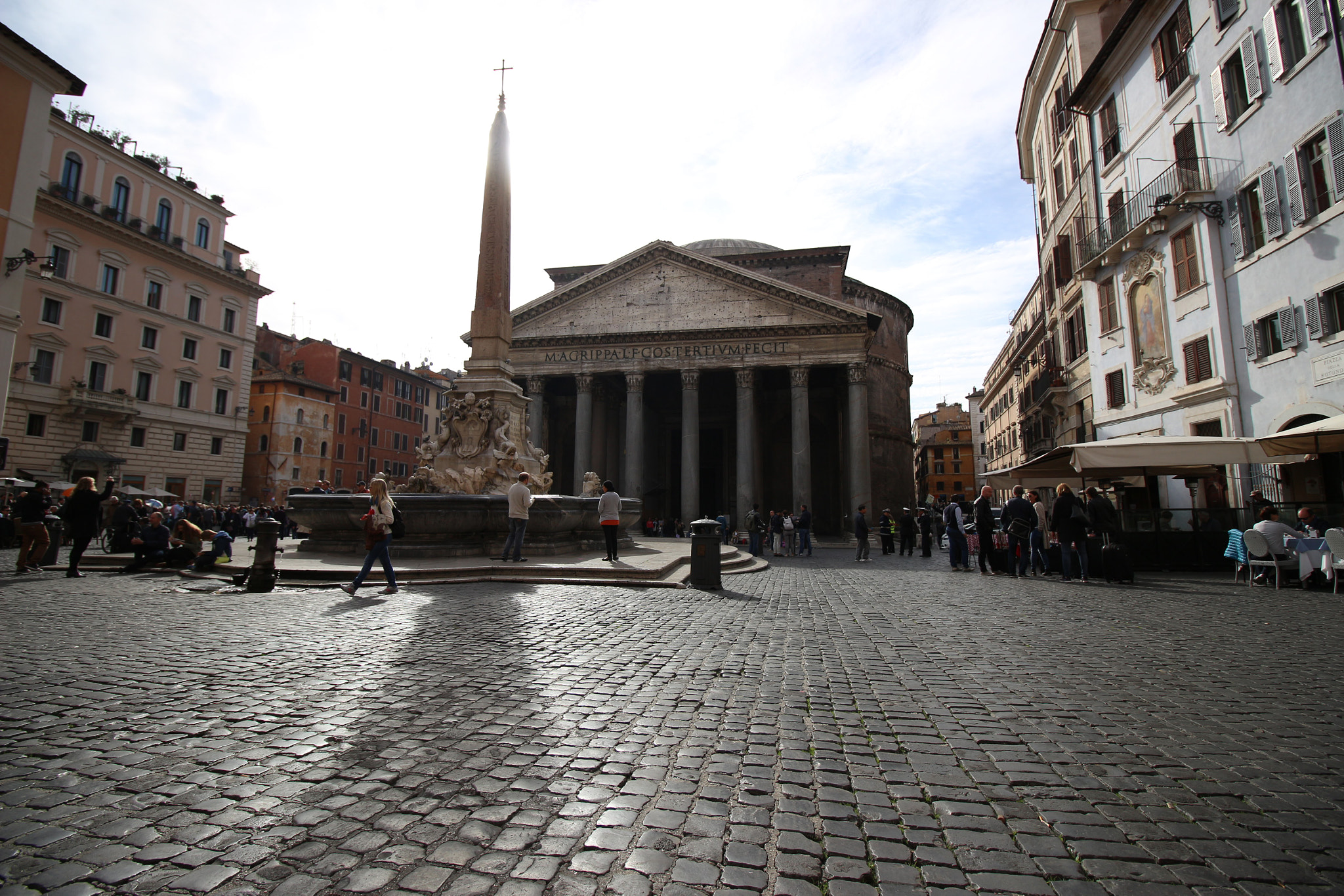 Canon EF-S 10-18mm F4.5–5.6 IS STM sample photo. Pantheon, itália photography