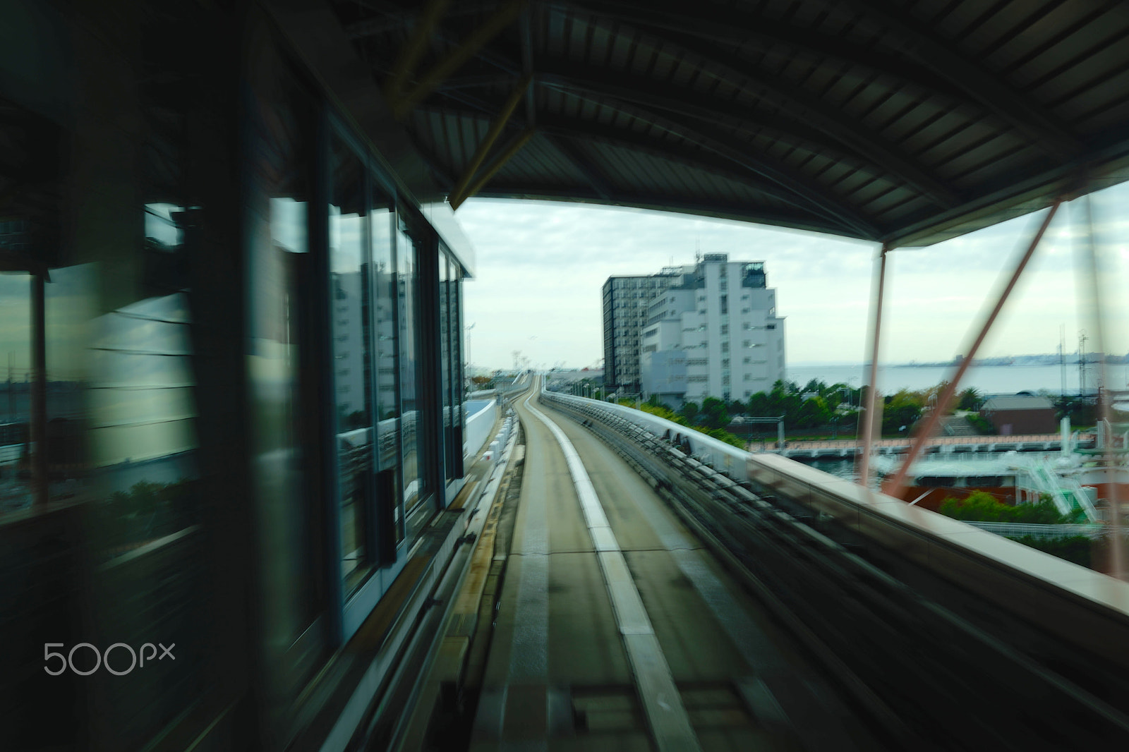 Sony Cyber-shot DSC-RX1R + Sony 35mm F2.0 sample photo. Train leaving station photography