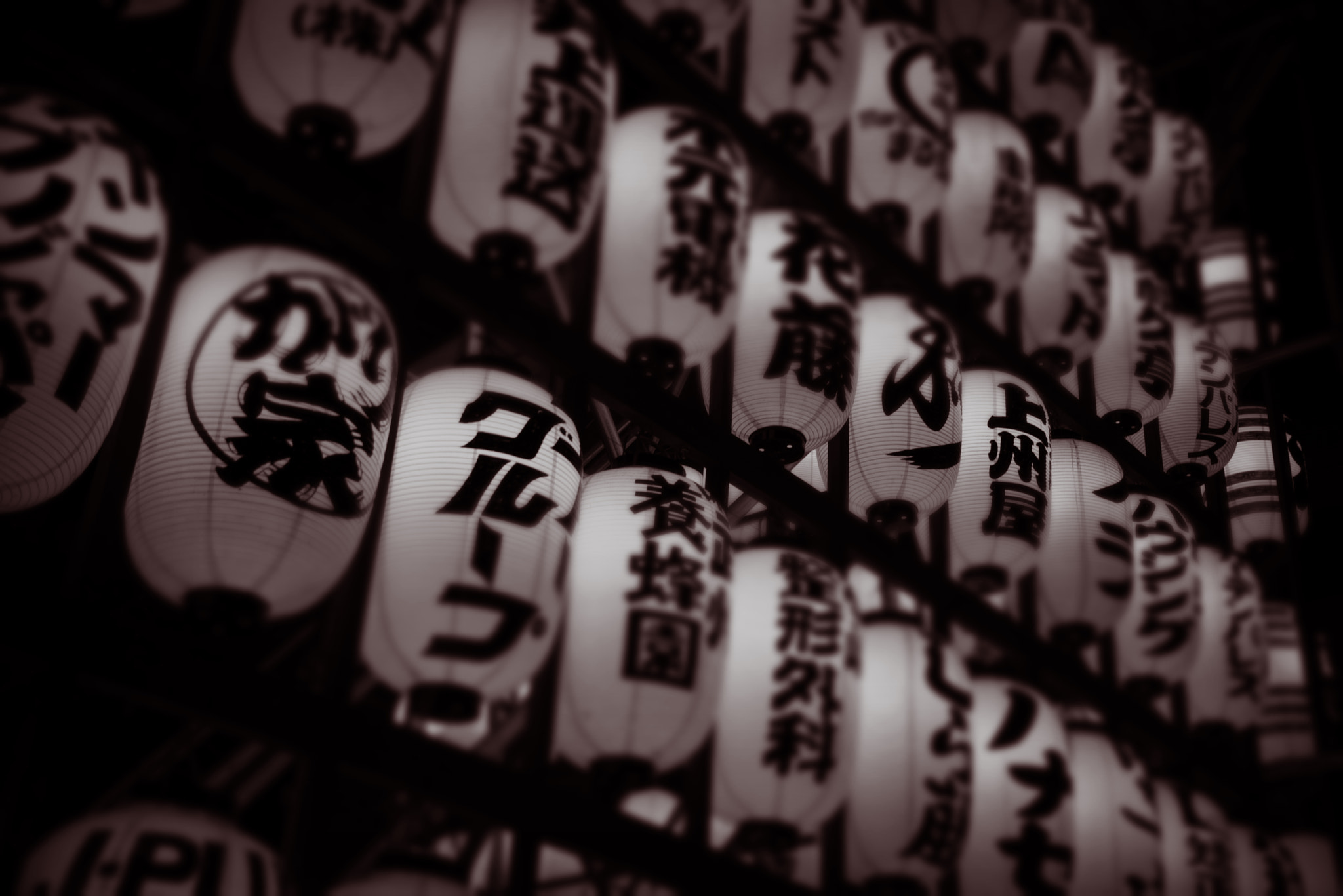 Pentax K-1 sample photo. Japanese lantern photography