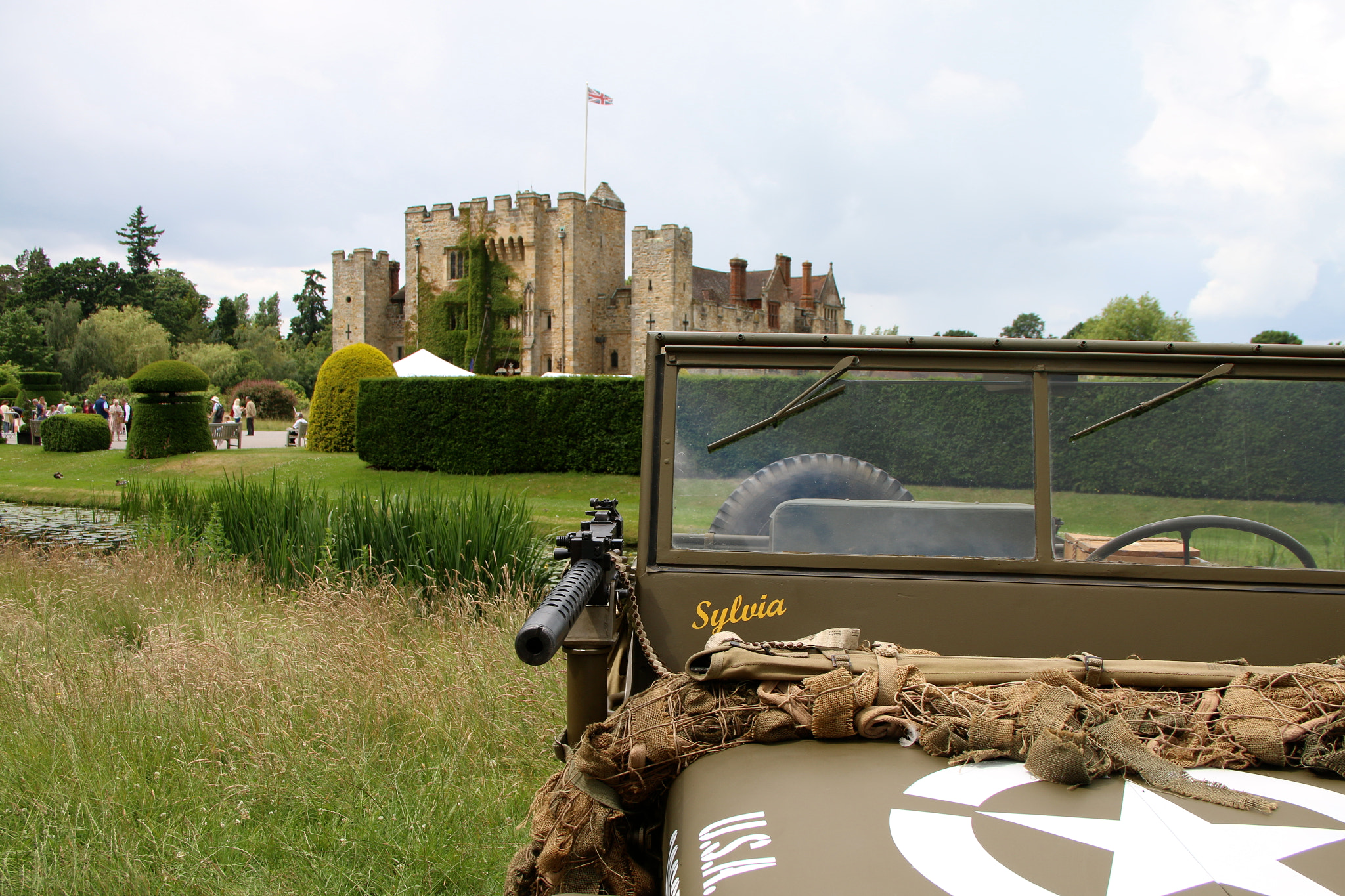 Sigma 18-125mm F3.8-5.6 DC OS HSM sample photo. Hever castle ww2 event photography