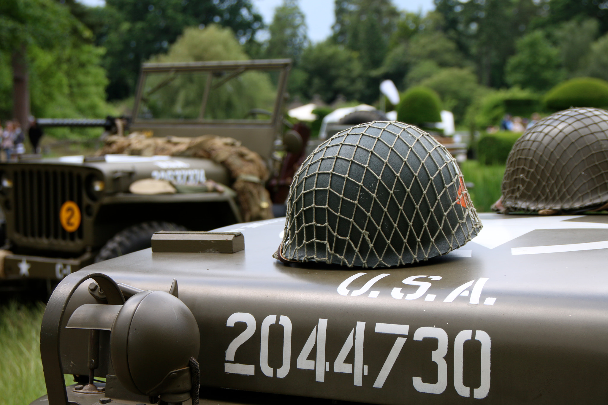 Sigma 18-125mm F3.8-5.6 DC OS HSM sample photo. Hever castle ww2 event photography
