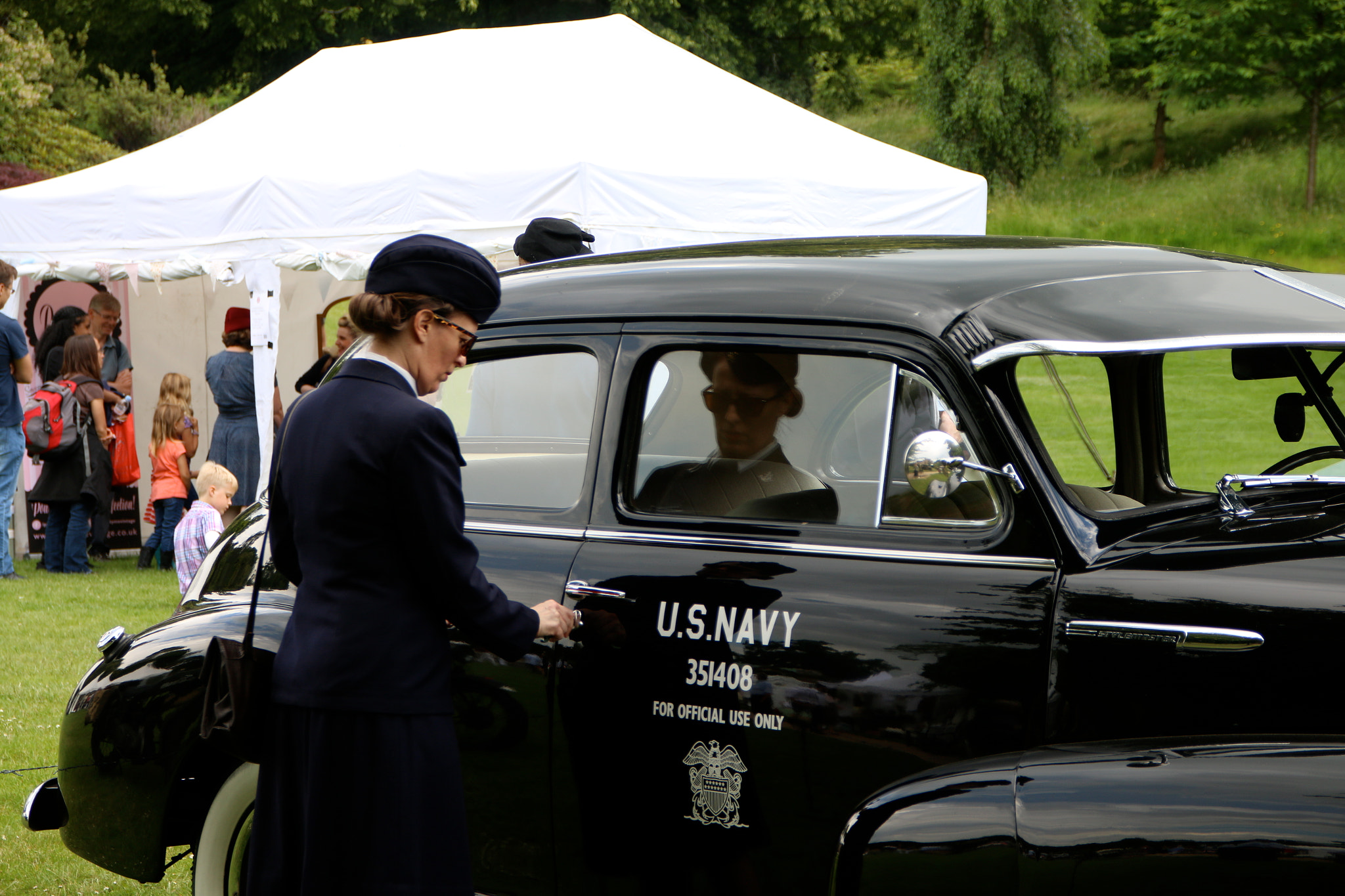 Sigma 18-125mm F3.8-5.6 DC OS HSM sample photo. Hever castle ww2 event photography