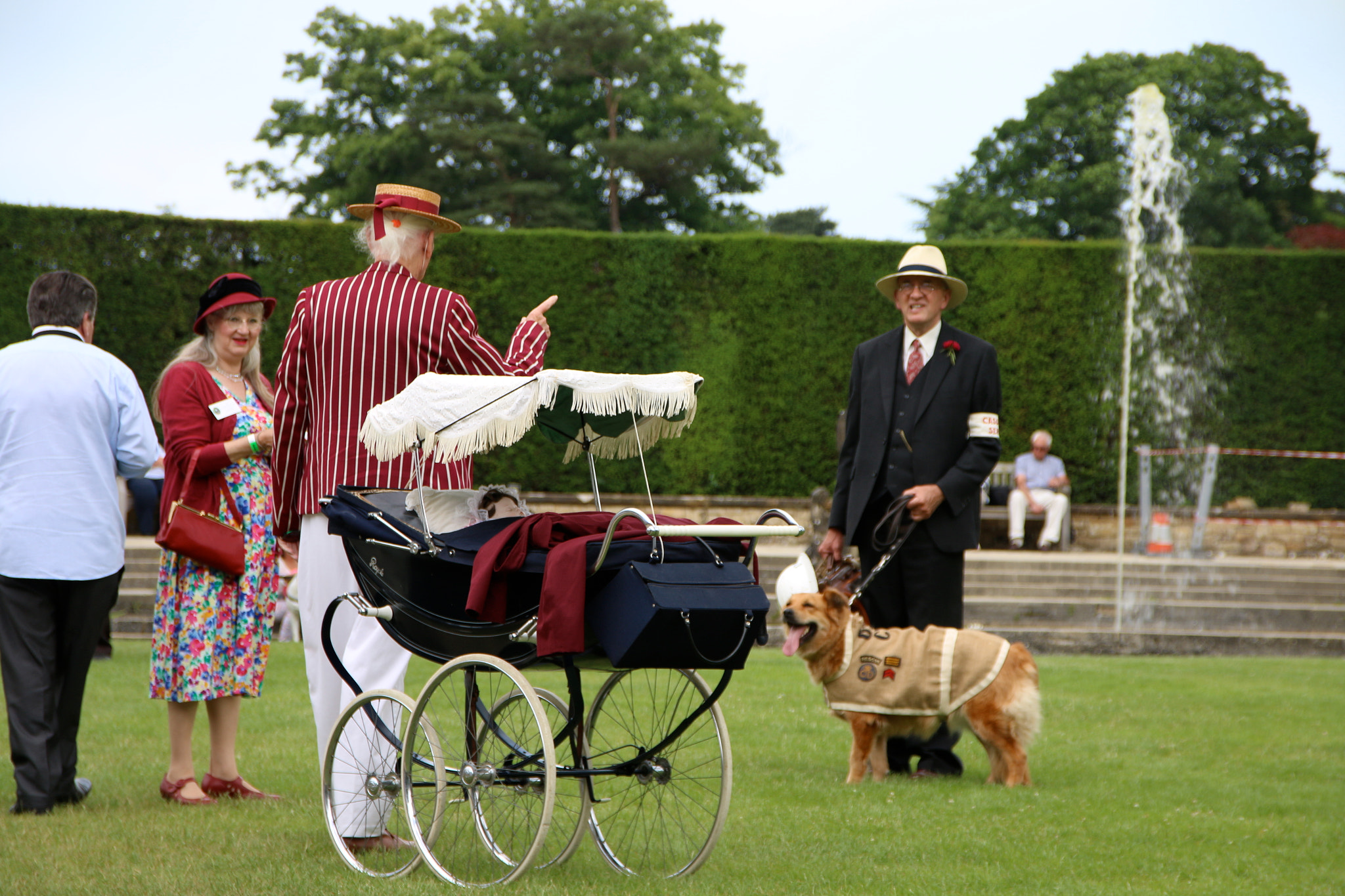 Sigma 18-125mm F3.8-5.6 DC OS HSM sample photo. Hever castle ww2 event photography
