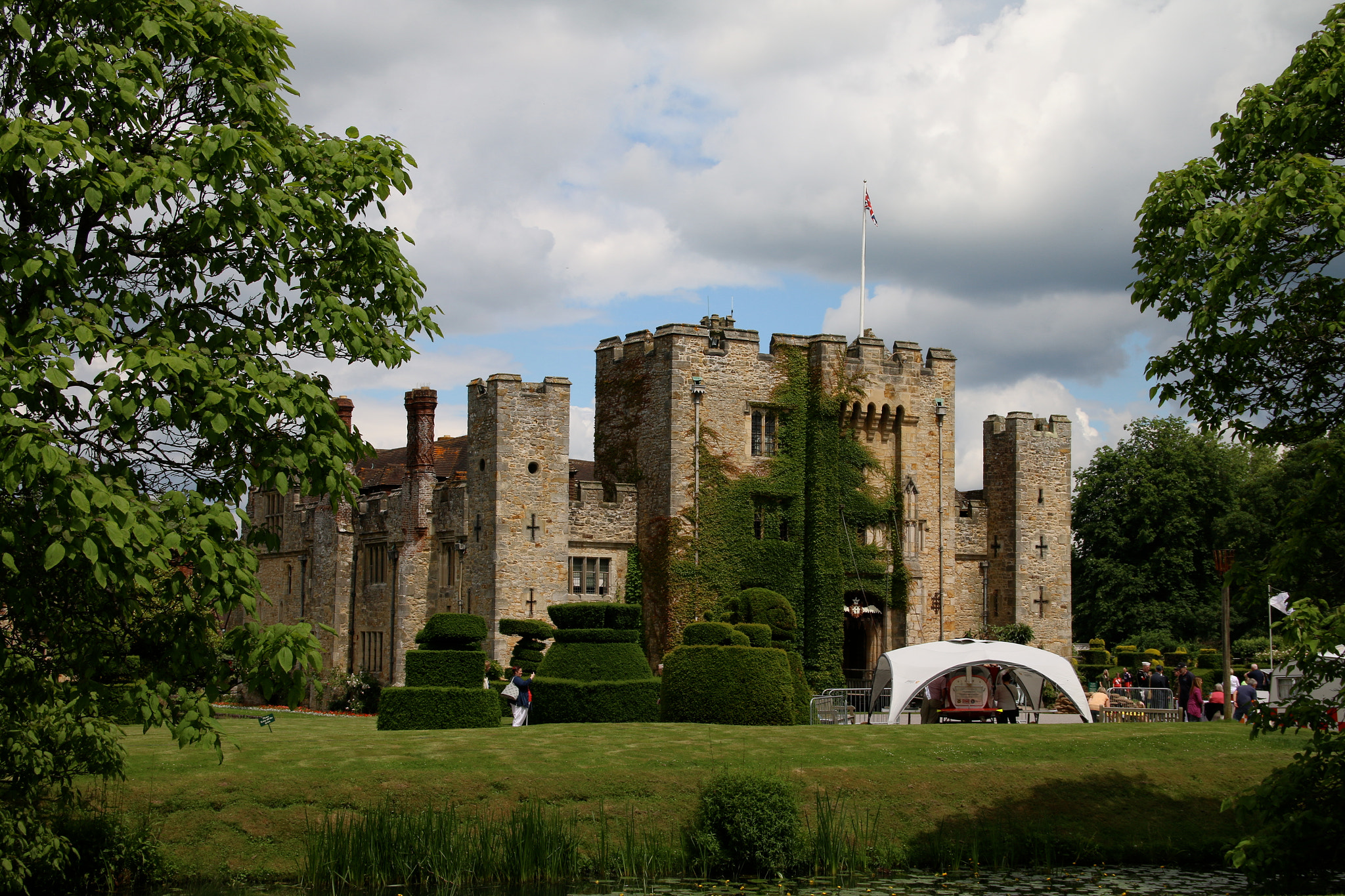 Sigma 18-125mm F3.8-5.6 DC OS HSM sample photo. Hever castle ww2 event photography