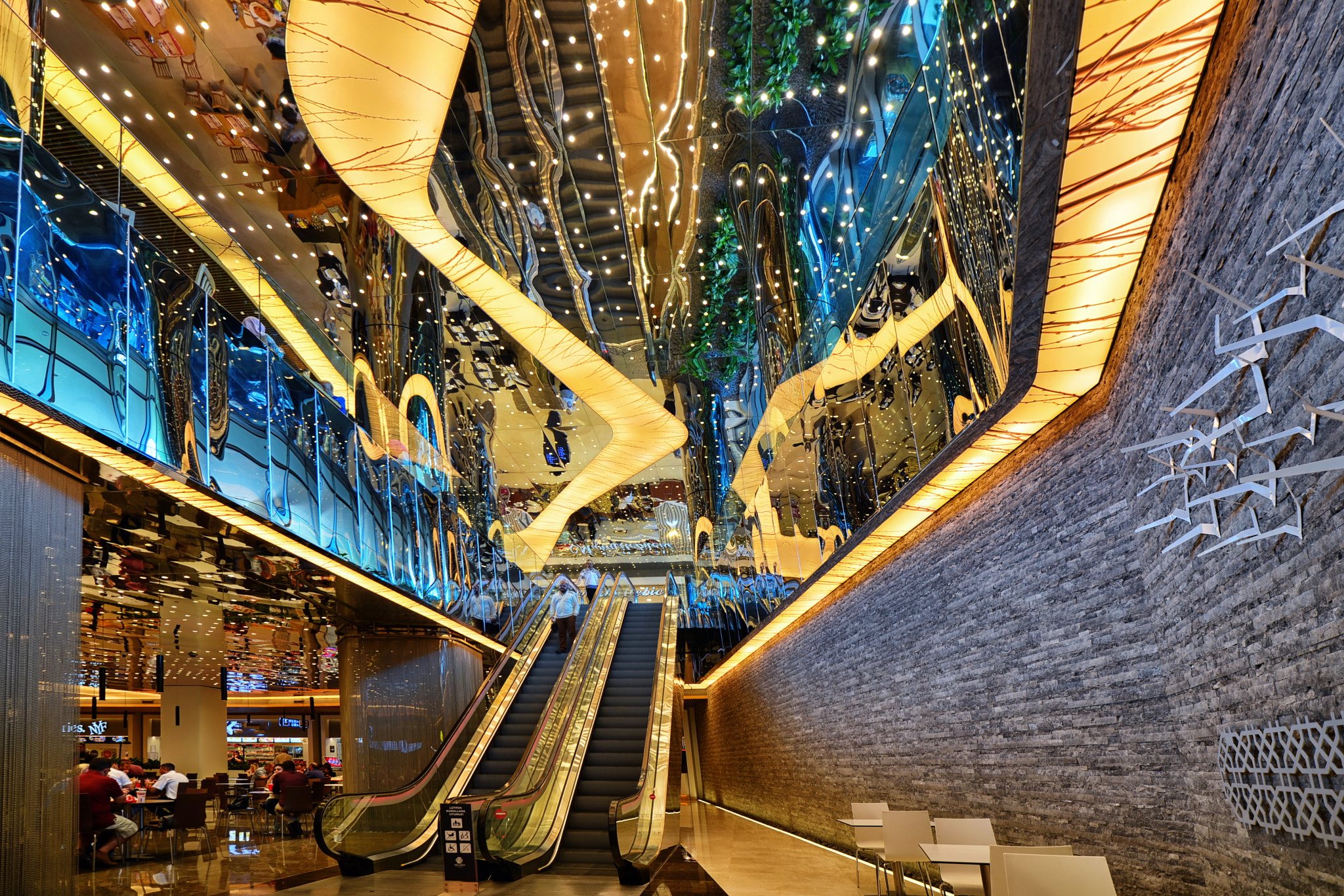 Nikon D600 sample photo. Escalators in food section(dsc_7139-1.jpg) photography