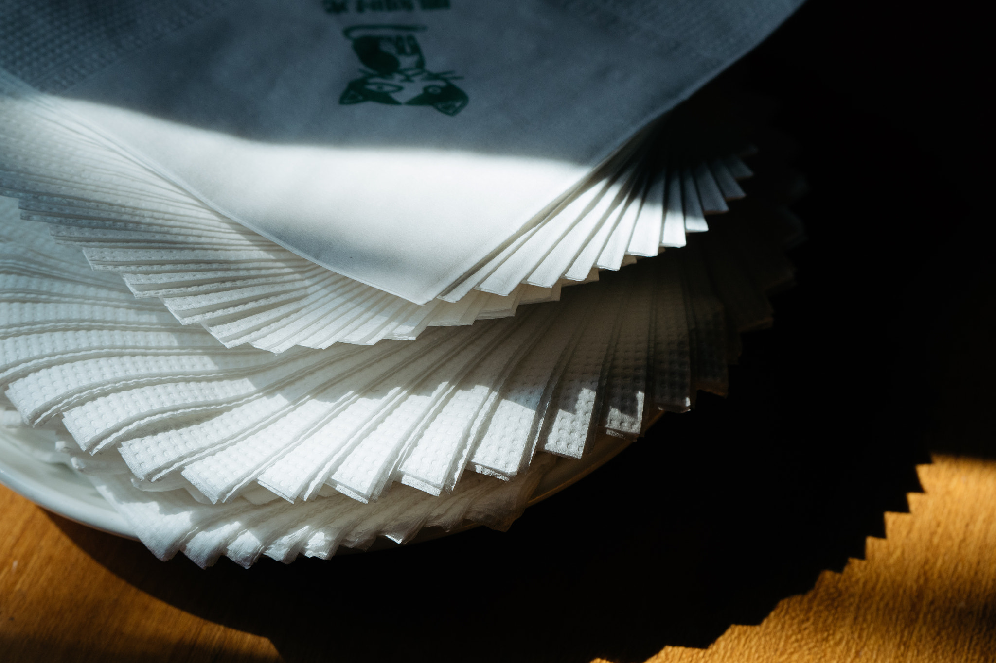 Panasonic Leica DG Nocticron 42.5mm F1.2 ASPH OIS sample photo. Napkin photography