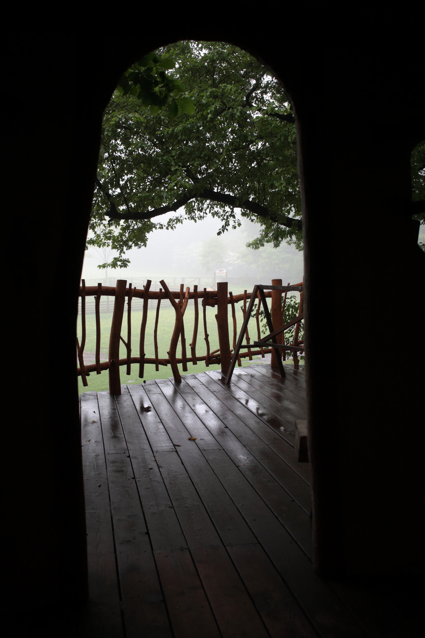 Canon EF-S 24mm F2.8 STM sample photo. Inside a tree house photography