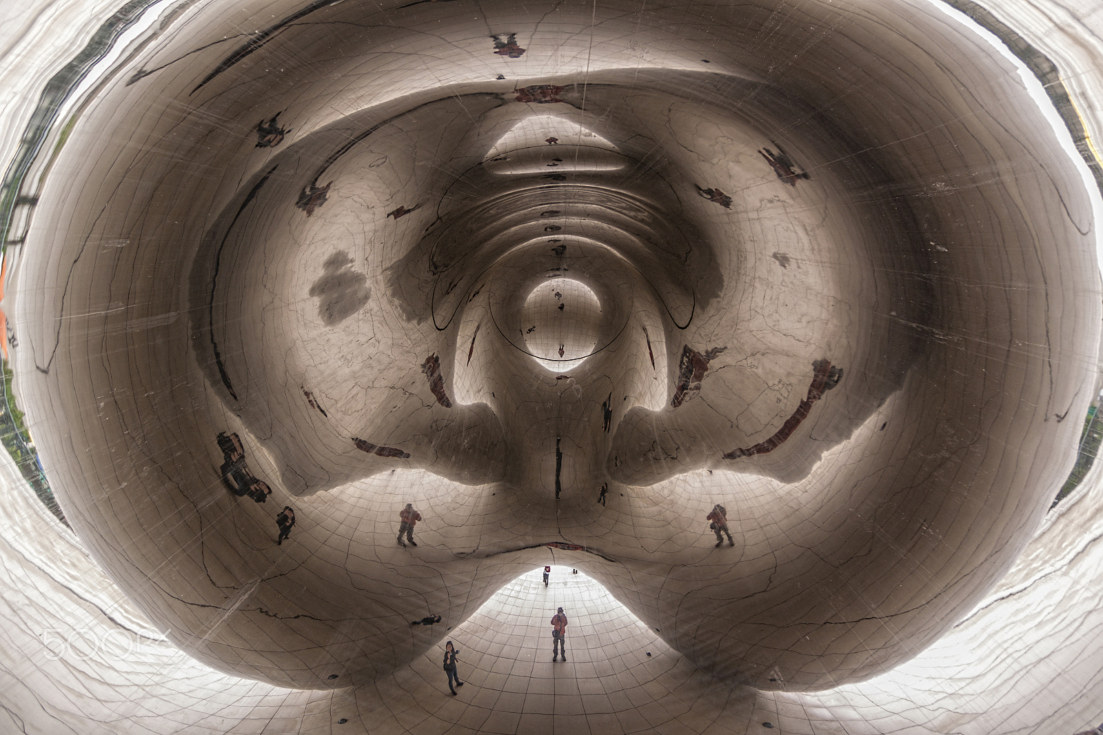 Canon EOS 500D (EOS Rebel T1i / EOS Kiss X3) sample photo. Cloud gate photography