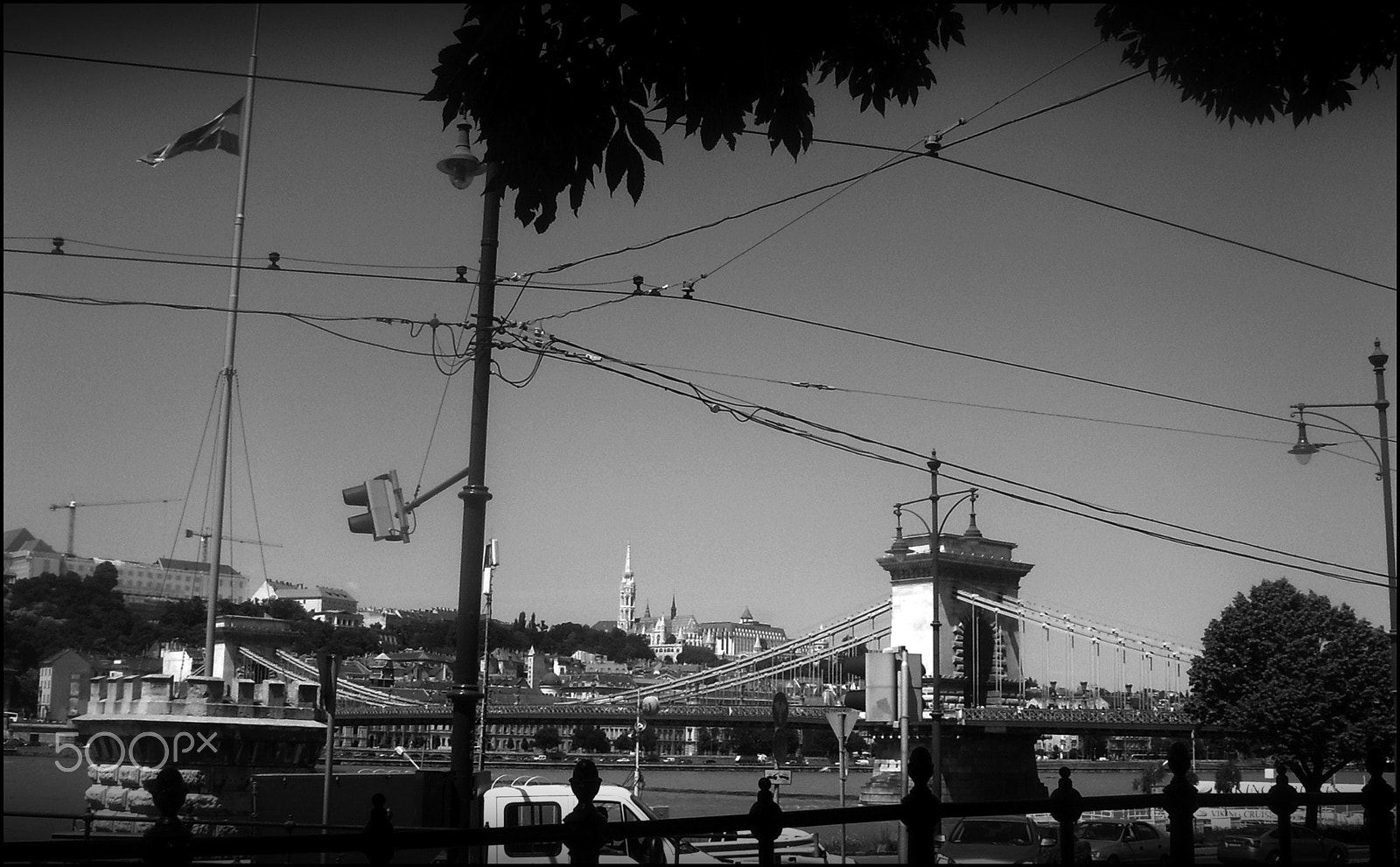 Kodak EASYSHARE C533 ZOOM DIGITAL CAMERA sample photo. Budapest, chain bridge photography
