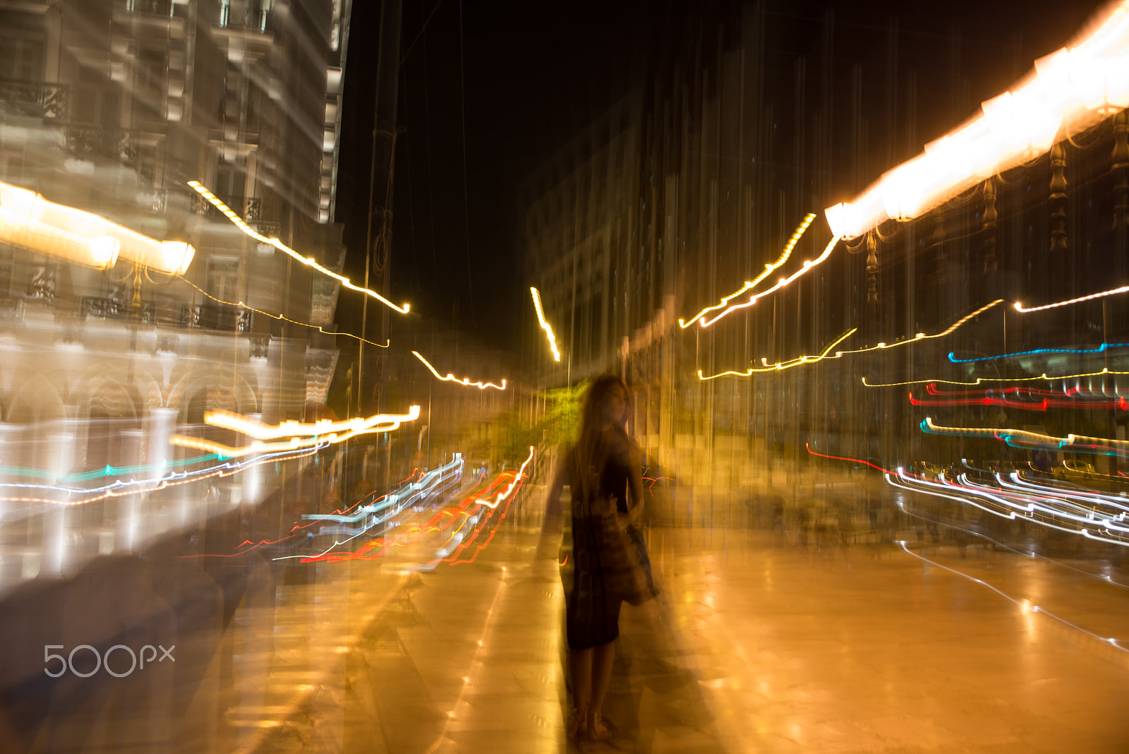 AF Zoom-Nikkor 28-105mm f/3.5-4.5D IF sample photo. Spinning in the night! photography