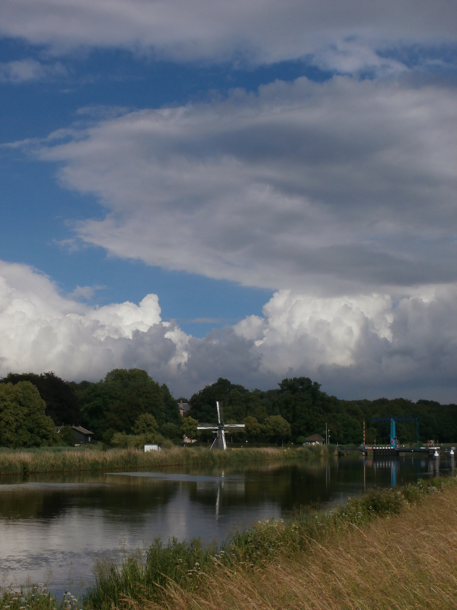 Olympus VR340,D750 sample photo. Dutch skies. photography