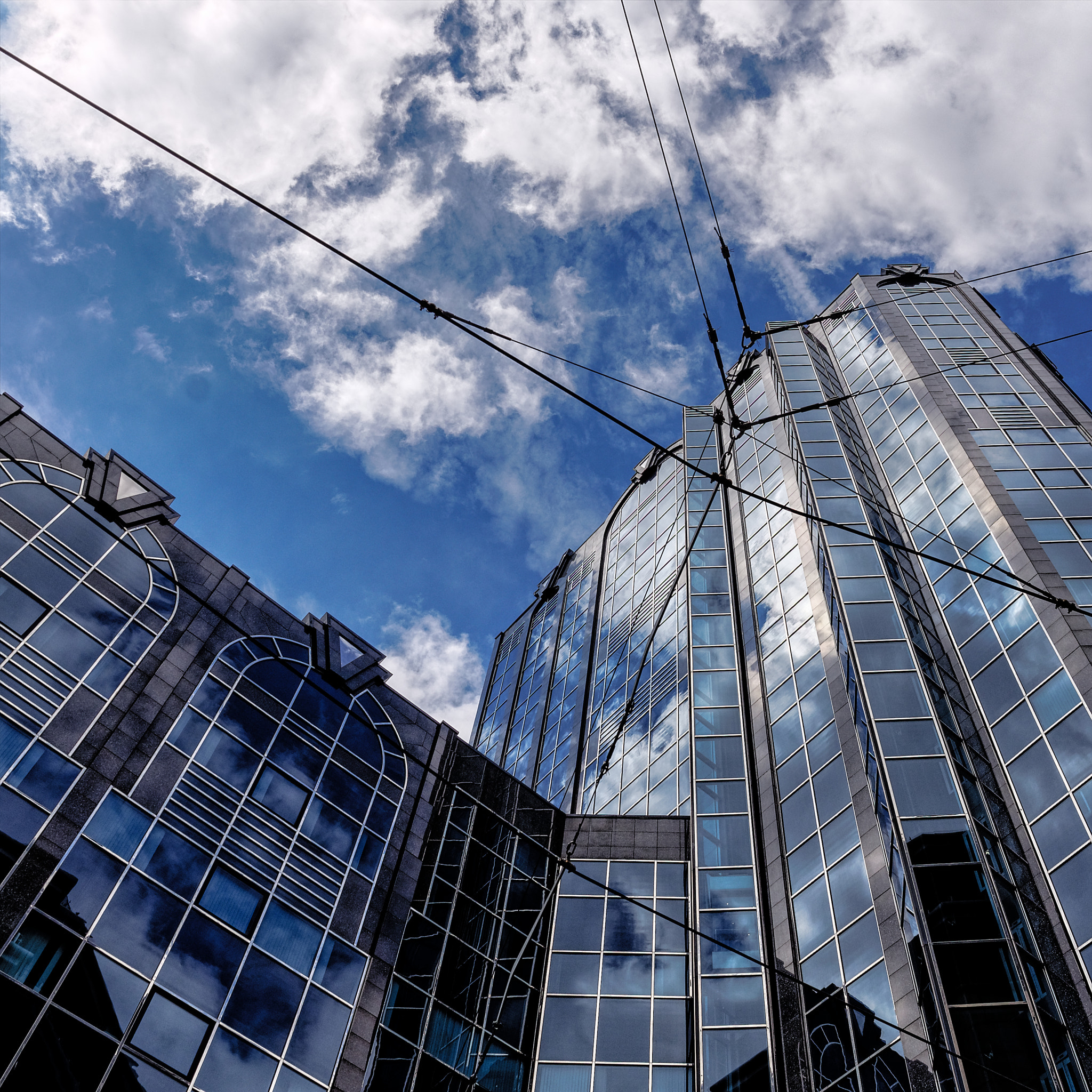 Sigma AF 10-20mm F4-5.6 EX DC sample photo. Tower and cables photography