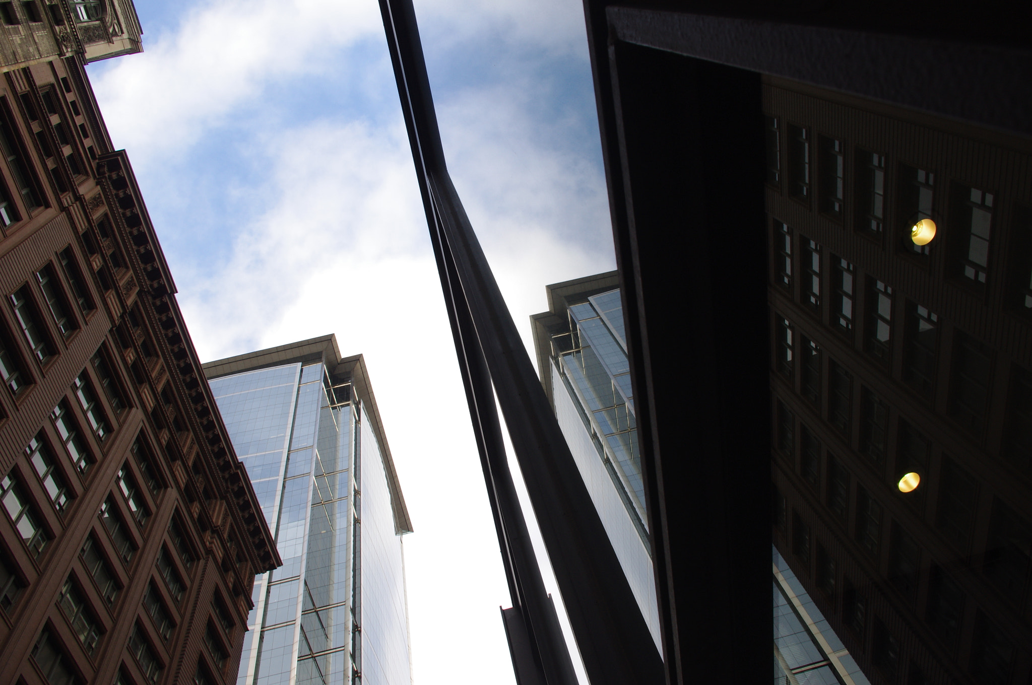 Pentax K-x sample photo. Reflections in chicago  photography