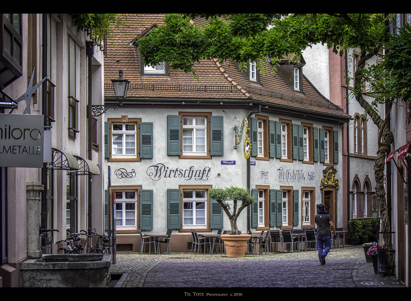 LUMIX G VARIO 45-150/F4.0-5.6 sample photo. Freiburg old town photography