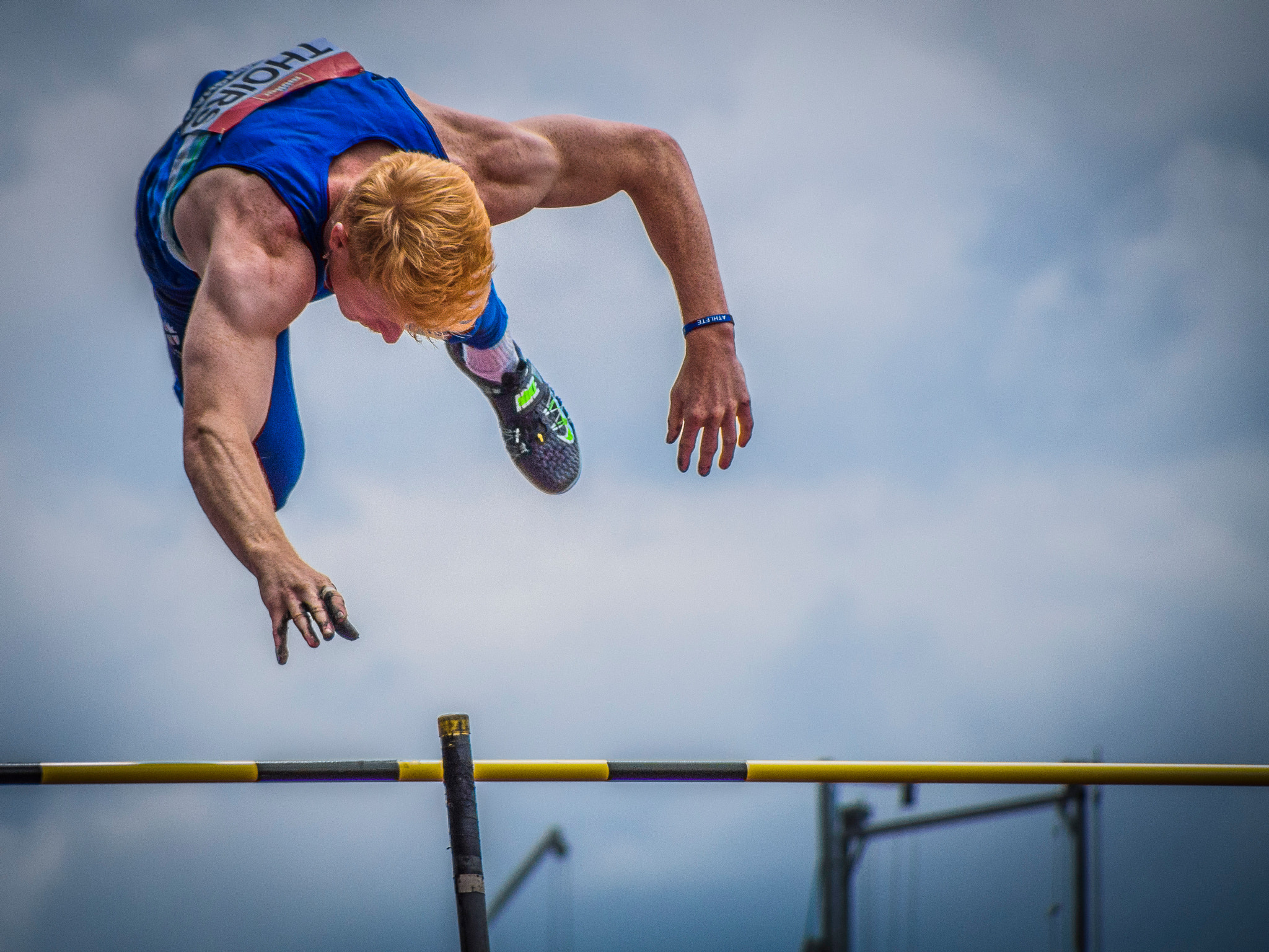 Panasonic Lumix G Vario 45-200mm F4-5.6 OIS sample photo. Pole vault photography