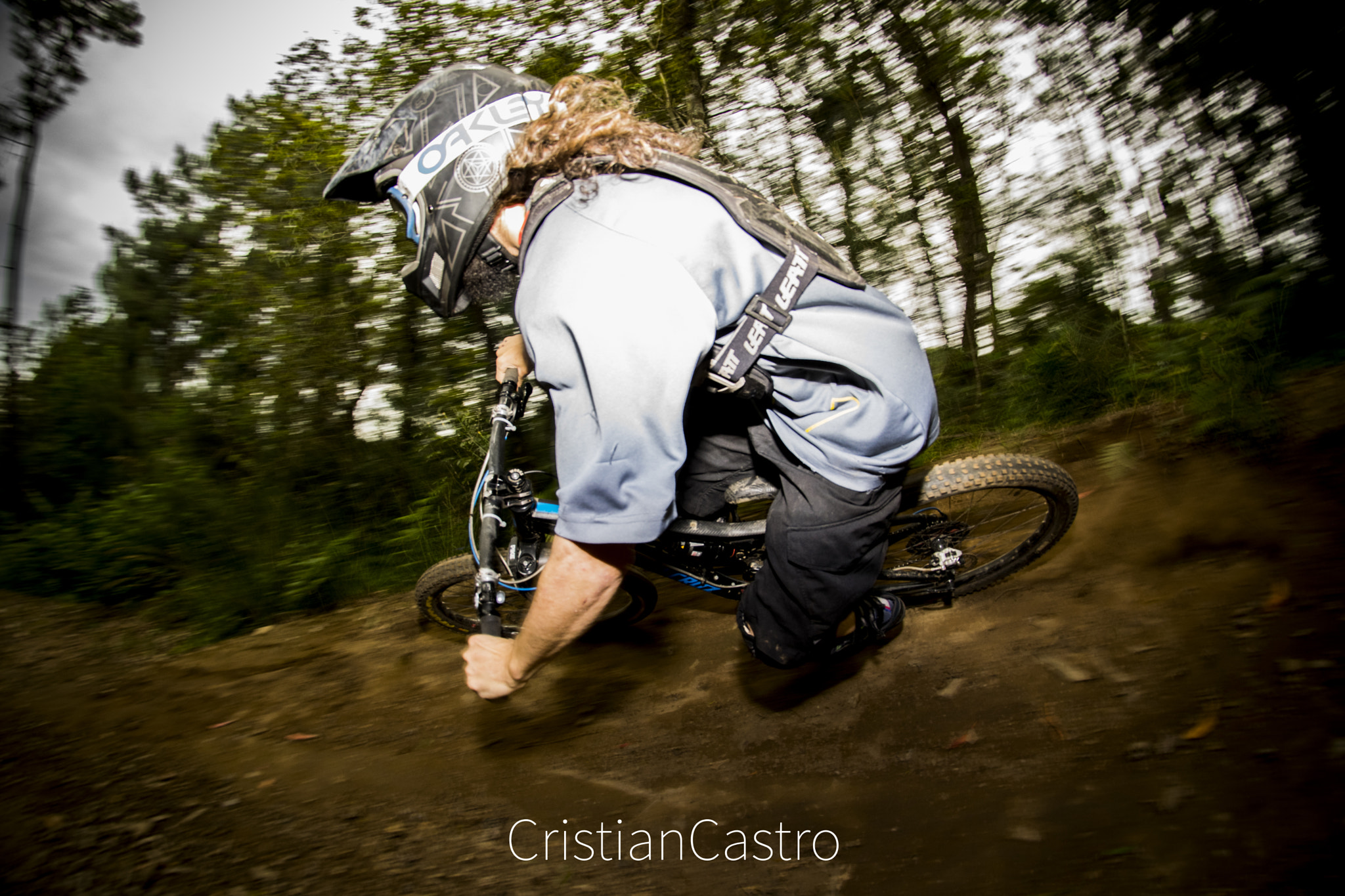 Nikon D5300 + Samyang 8mm F3.5 Aspherical IF MC Fisheye sample photo. Sesion downhill photography