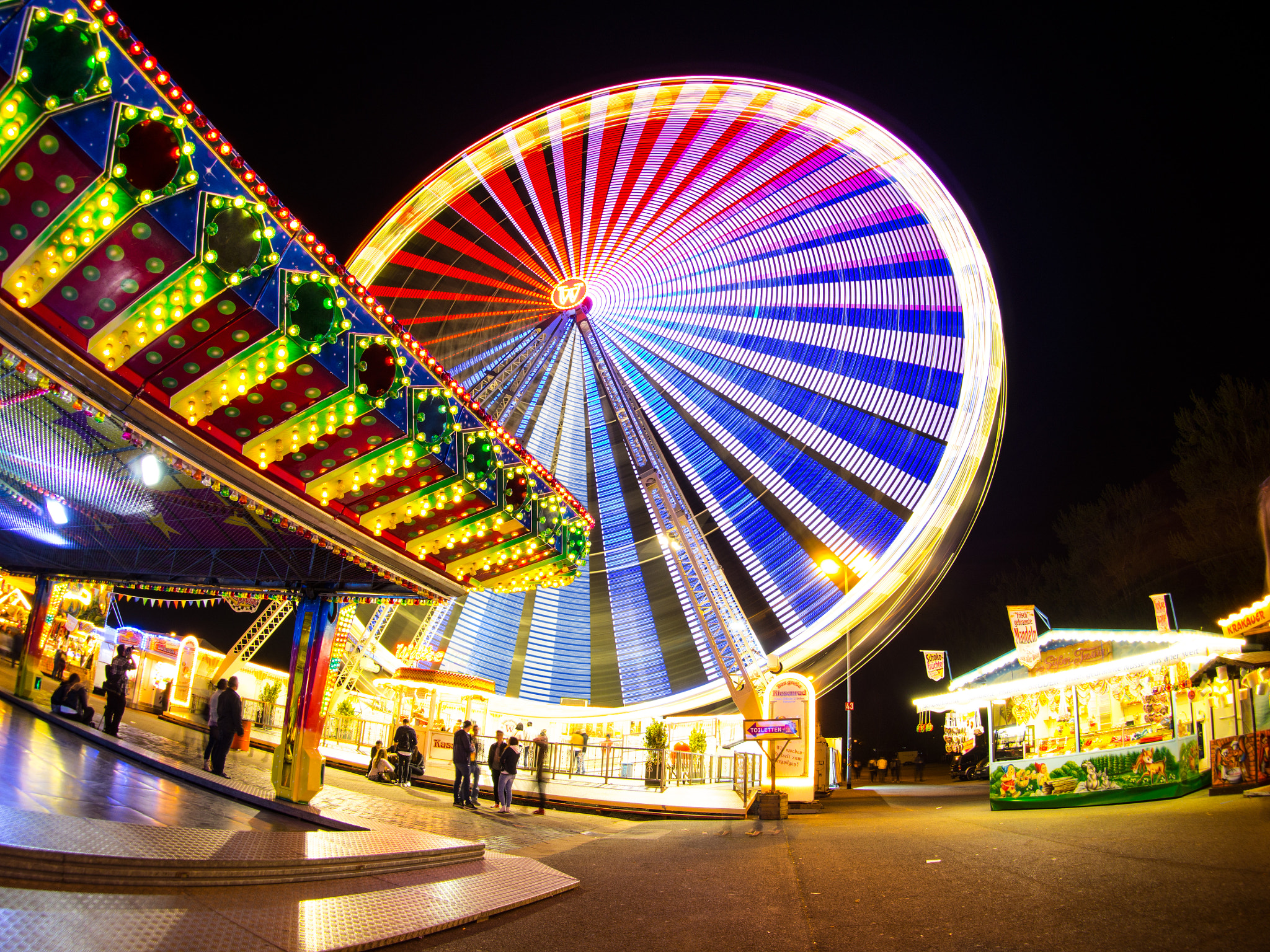 Olympus OM-D E-M10 sample photo. Riesenrad photography