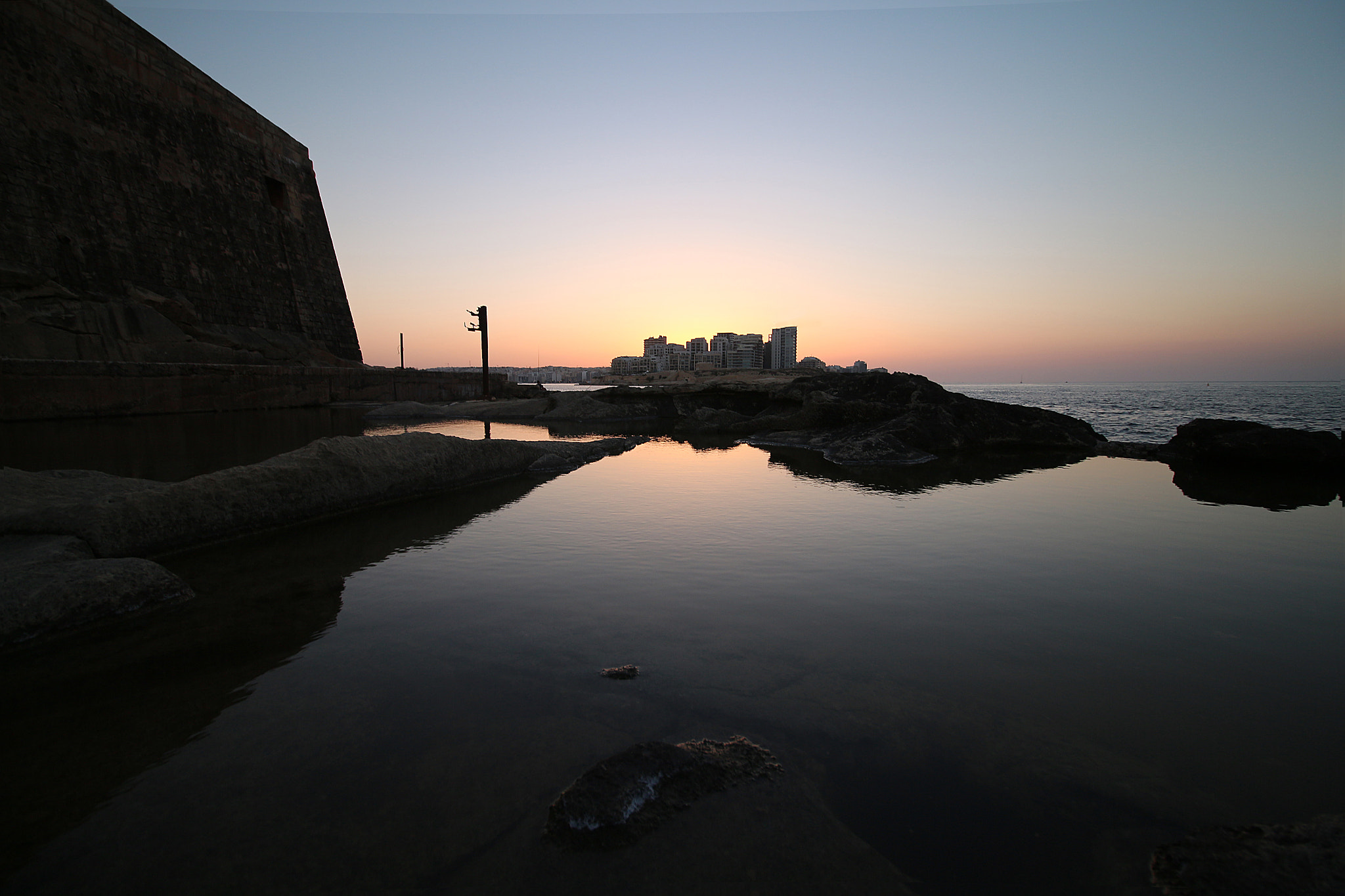 Canon EF-S 10-18mm F4.5–5.6 IS STM sample photo. Malta sunset photography