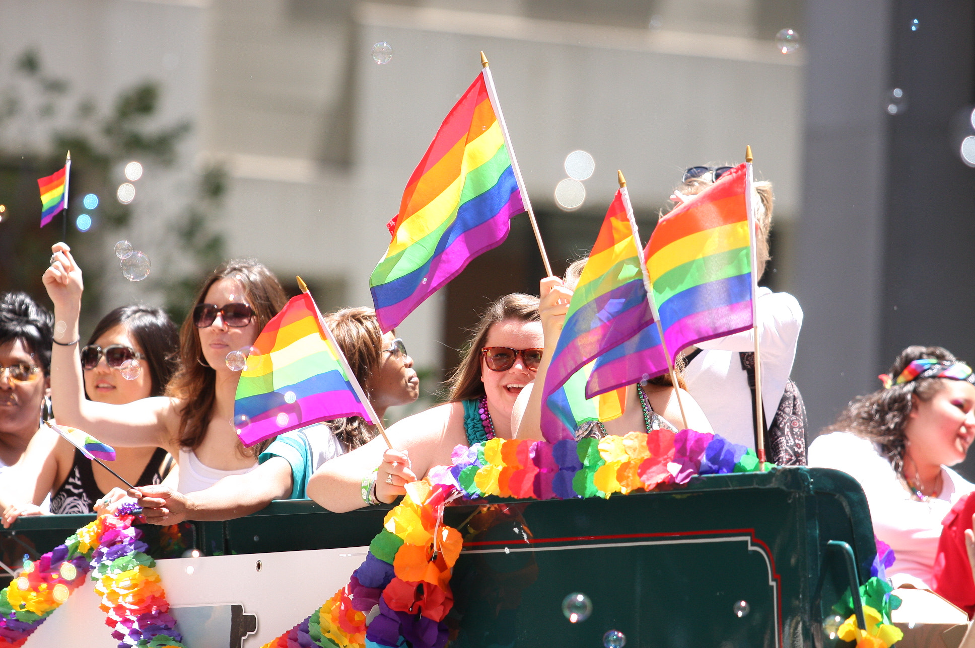 Canon EF 70-200mm F2.8L USM sample photo. San francisco pride photography