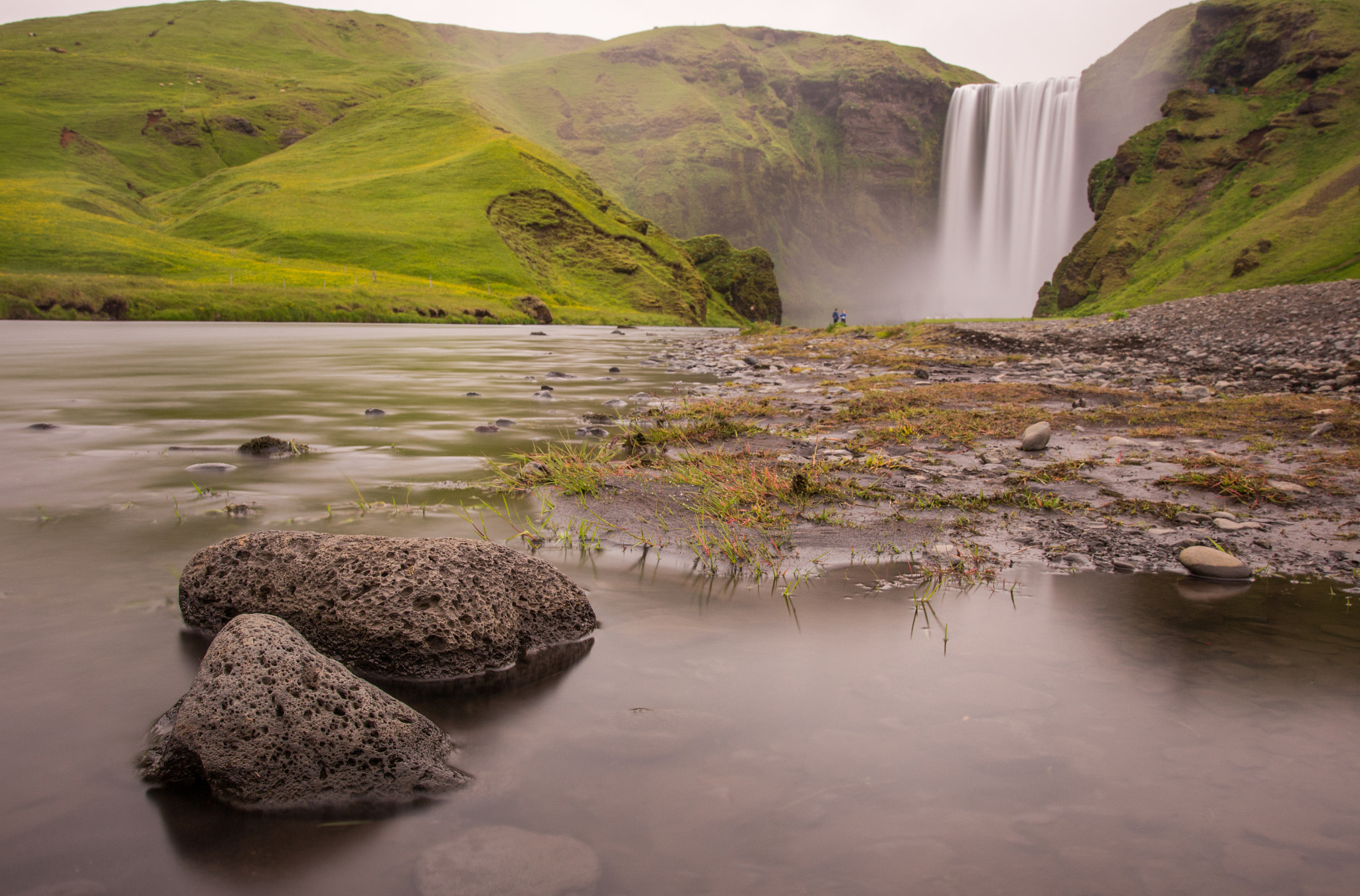 Sigma 18-35mm f/1.8 DC HSM sample photo. Skógafoss photography