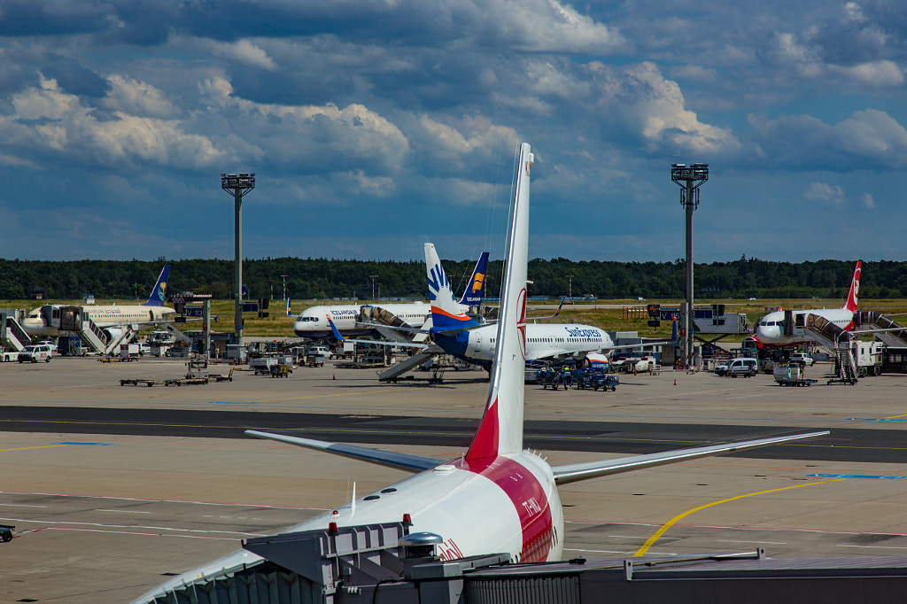 Flughafen Frankfurt by Marc Salm on 500px.com