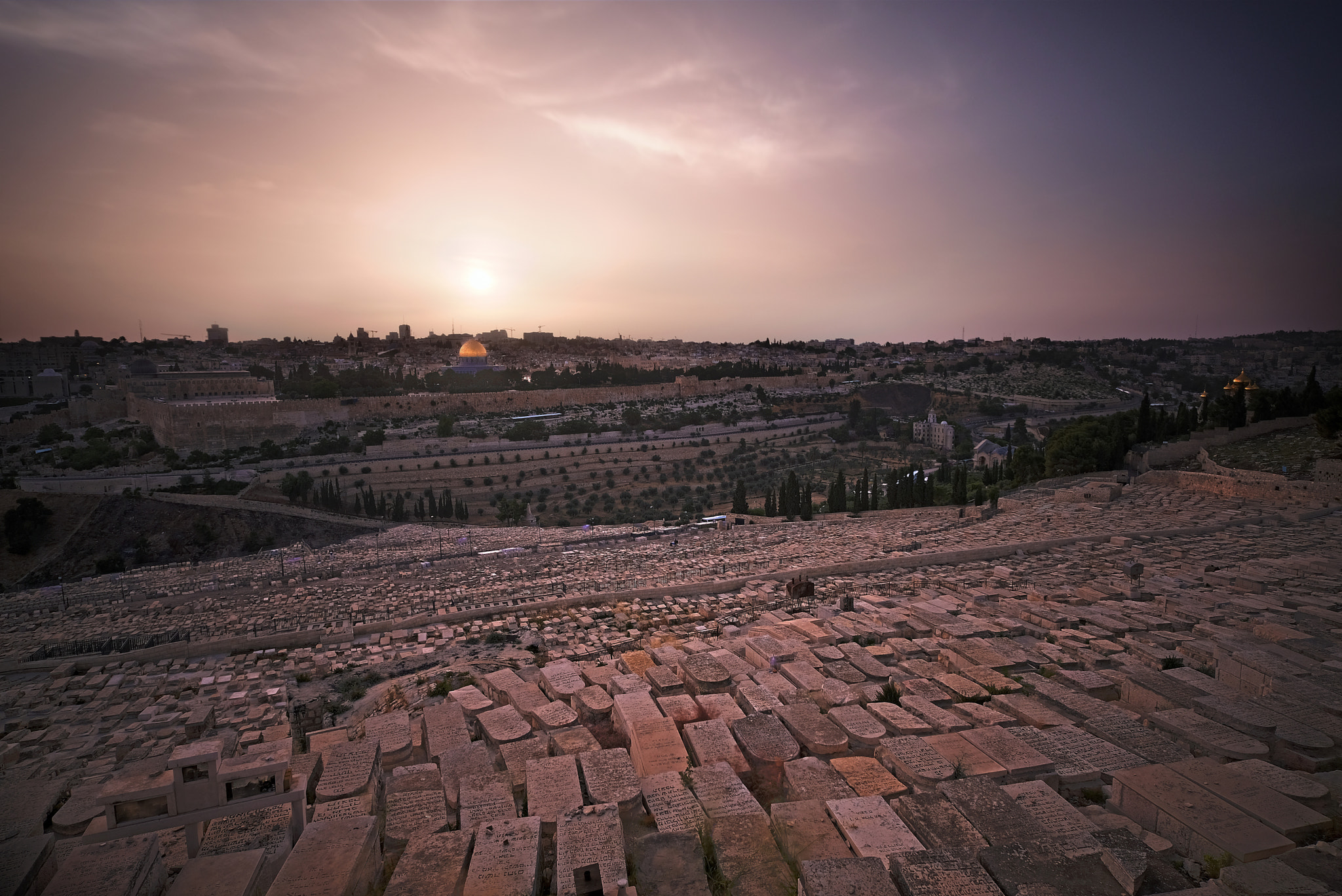 Fujifilm X-Pro2 + ZEISS Touit 12mm F2.8 sample photo. Mount of olives cemetery photography