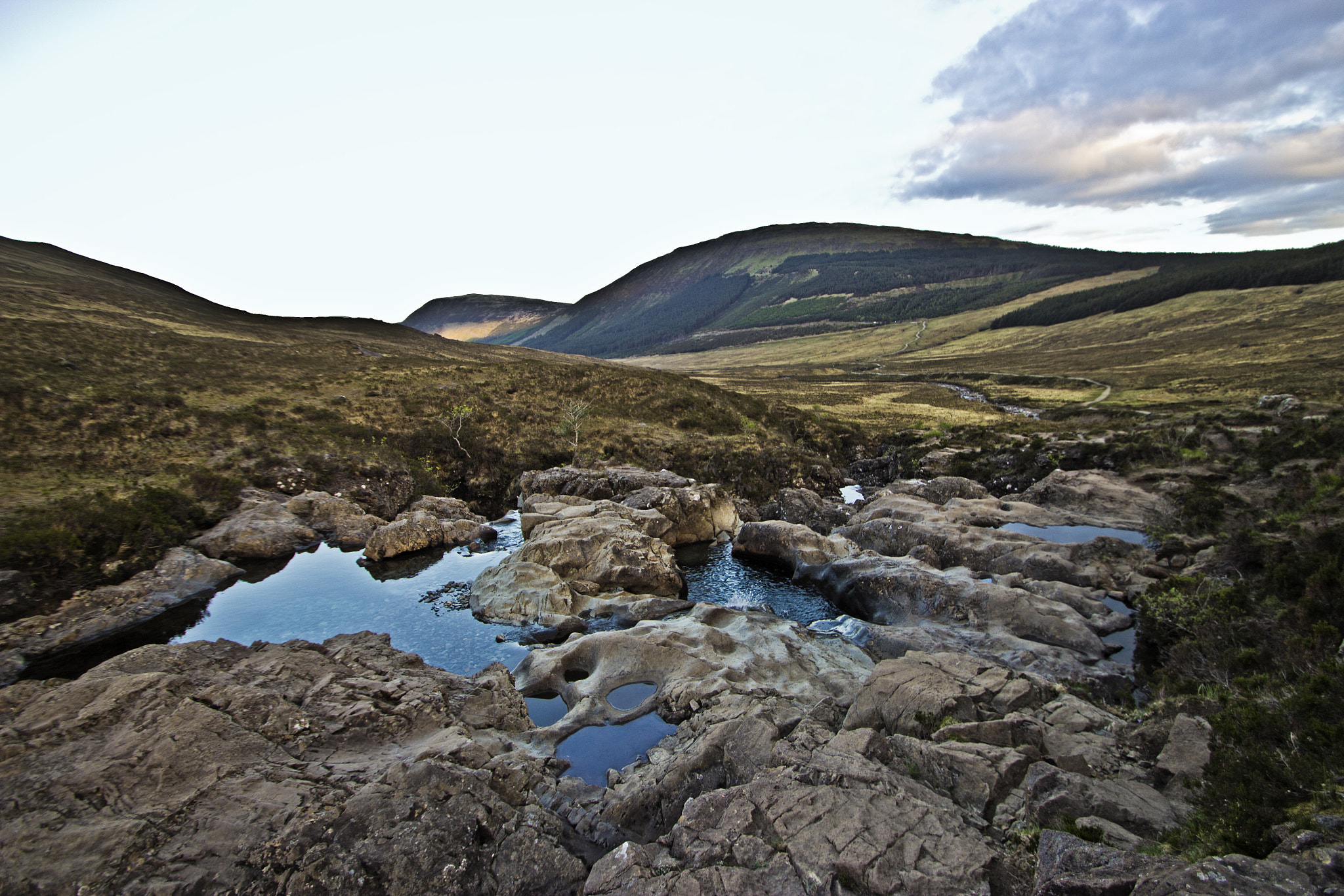 Canon EOS 600D (Rebel EOS T3i / EOS Kiss X5) + Sigma 10-20mm F3.5 EX DC HSM sample photo. Fairy pools photography