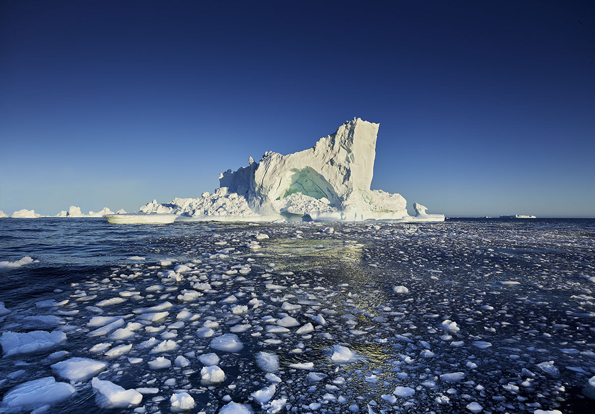 Phase One IQ260 sample photo. Iceberg rs photography