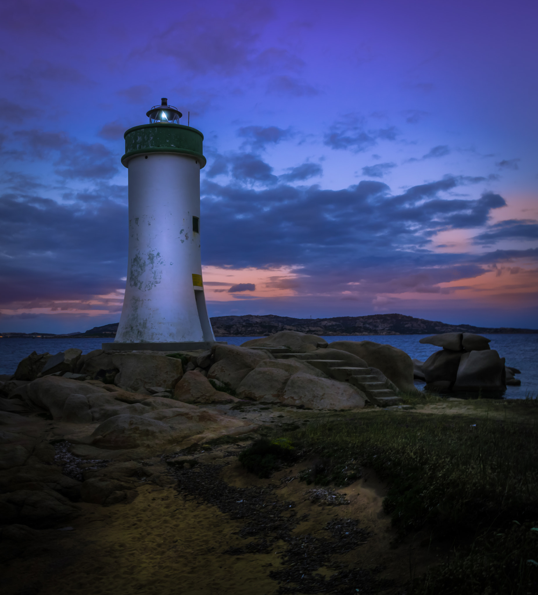 Pentax K-5 + HD Pentax DA 15mm F4 ED AL Limited sample photo. Punta faro lighthouse - sardinia photography