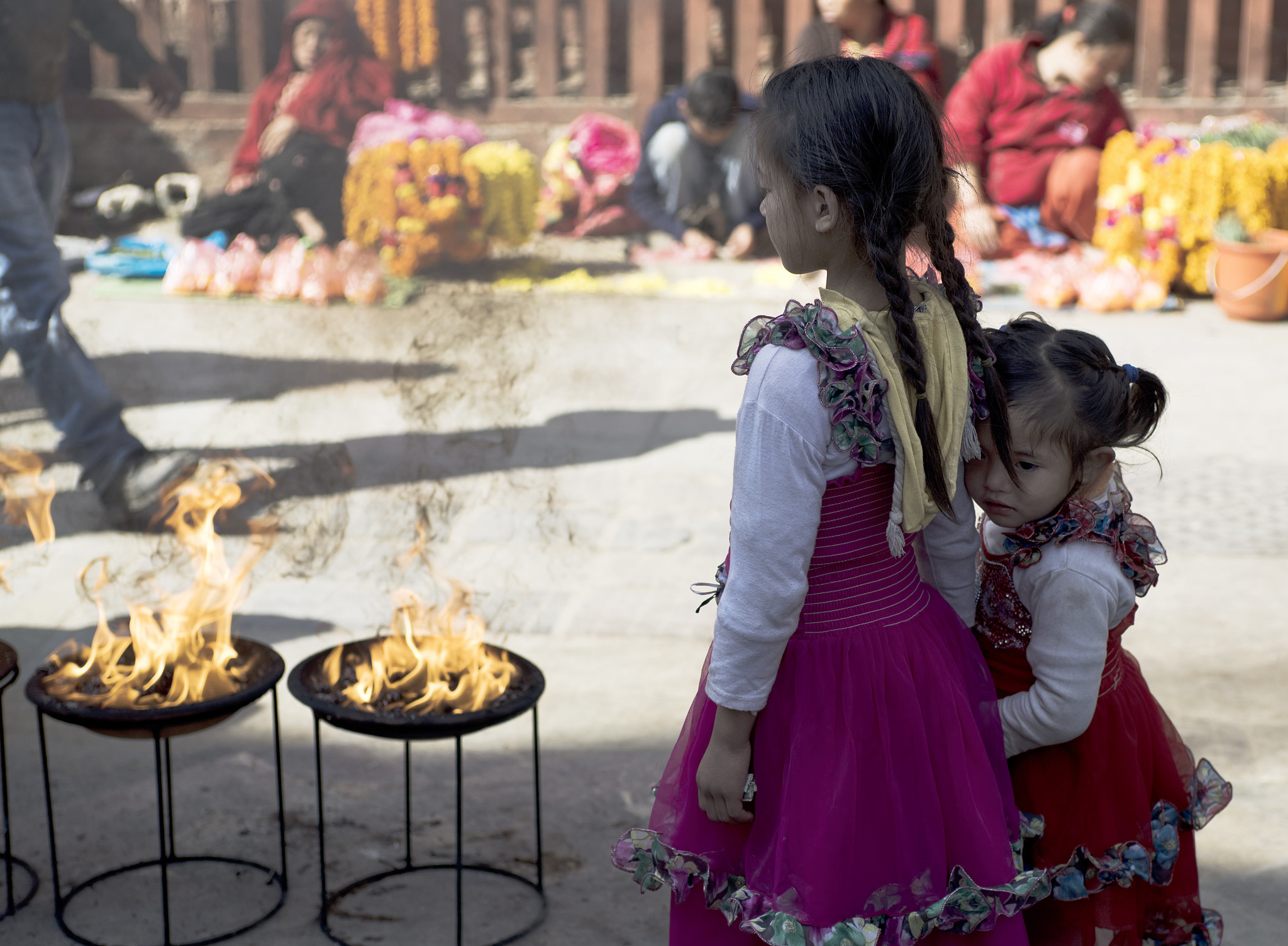 Nikon D800E + AF Zoom-Nikkor 35-70mm f/2.8D sample photo. Fire girls photography