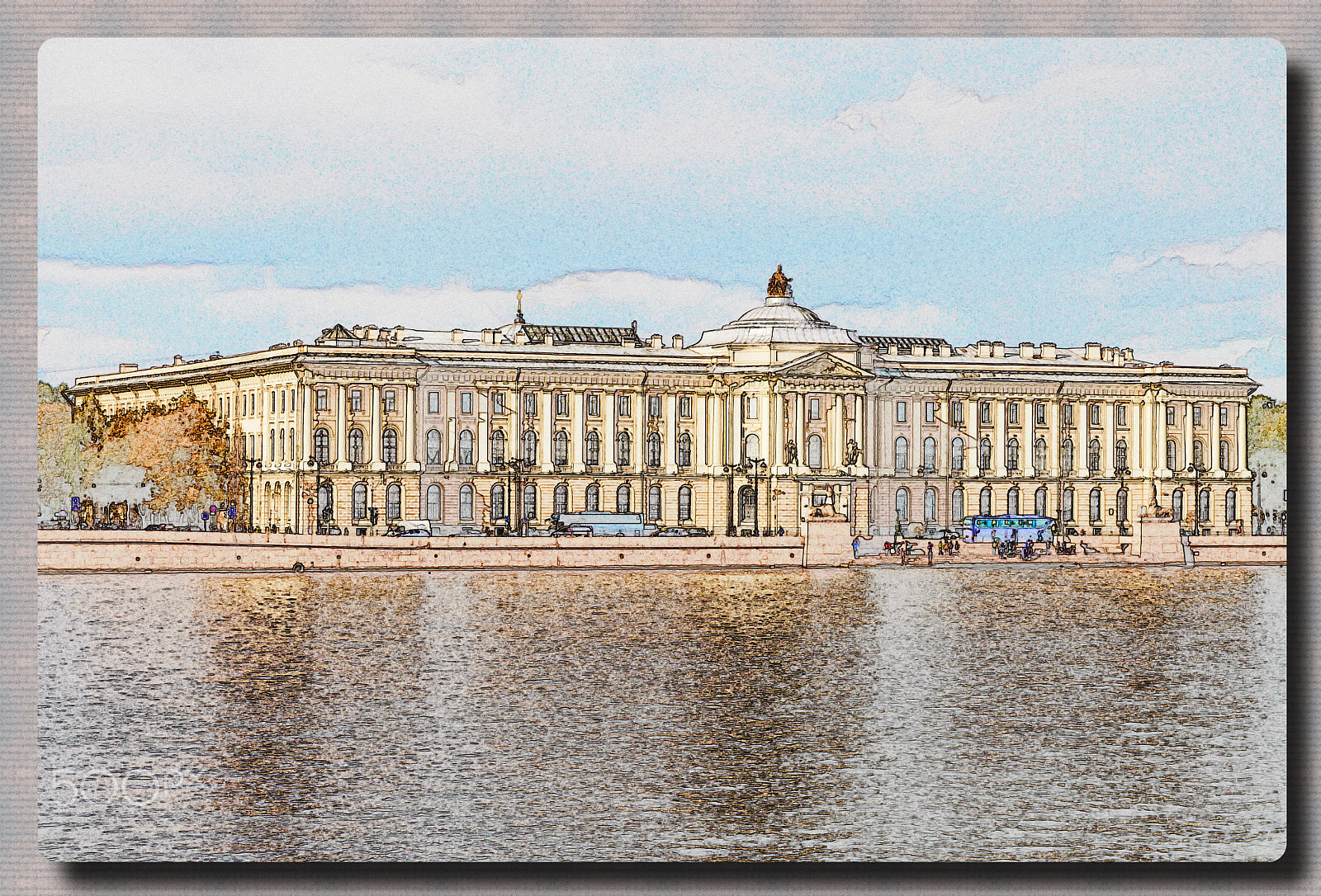 LUMIX G VARIO PZ 14-42/F3.5-5.6 sample photo. Academy of arts in saint-petersburg photography